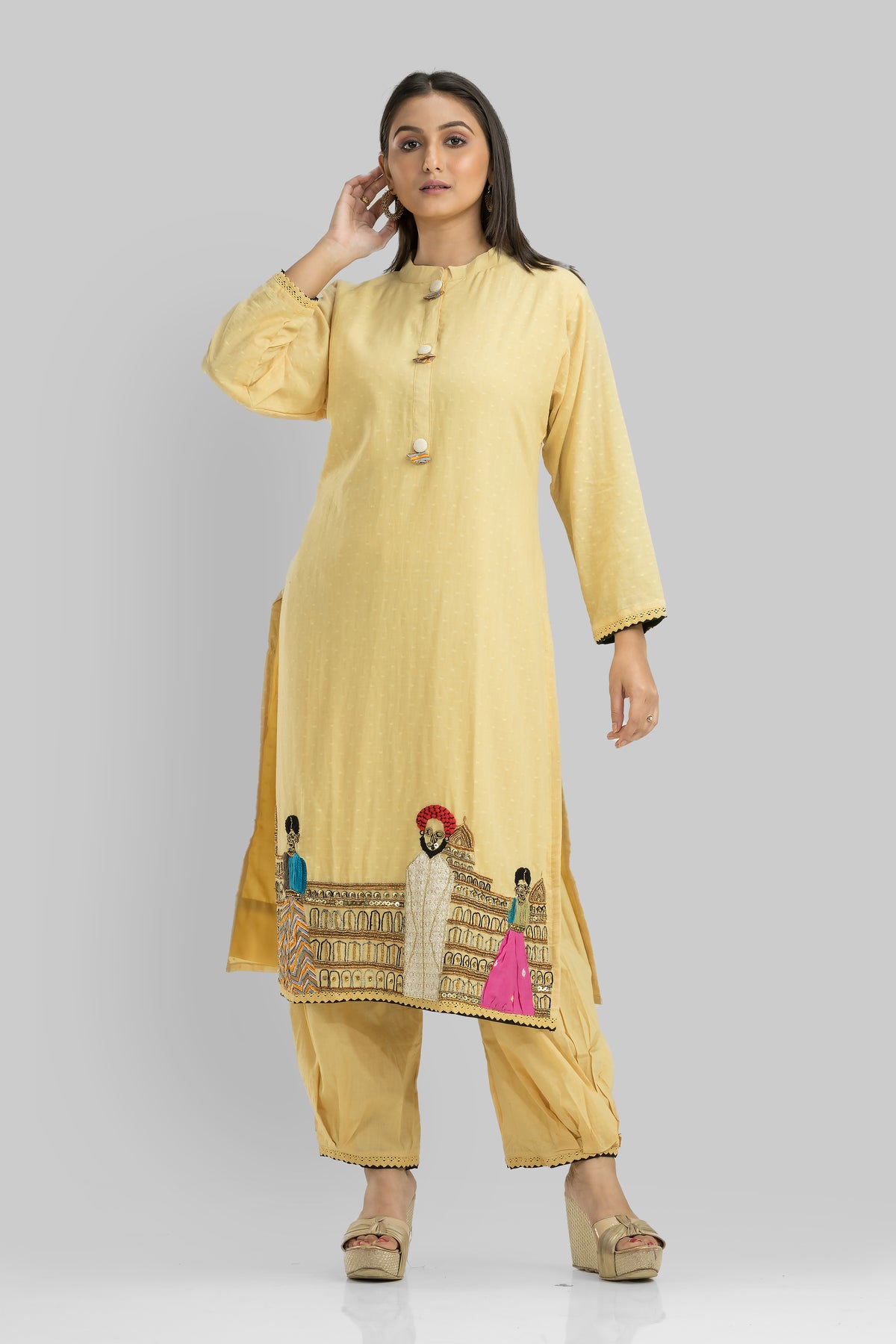 Designer Kurta & Pant set with Dupatta