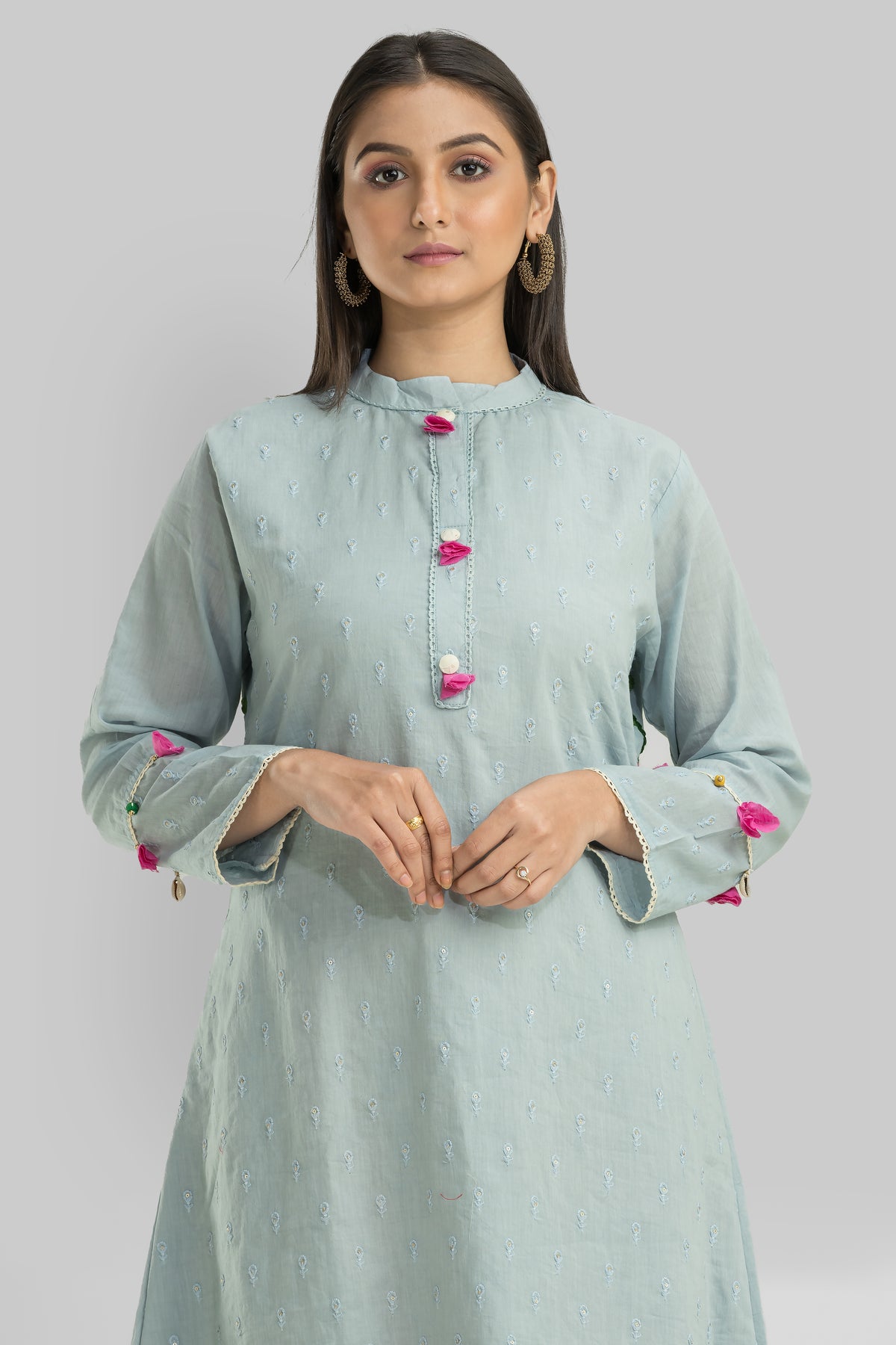 Designer Kurta & Afghan Pant set