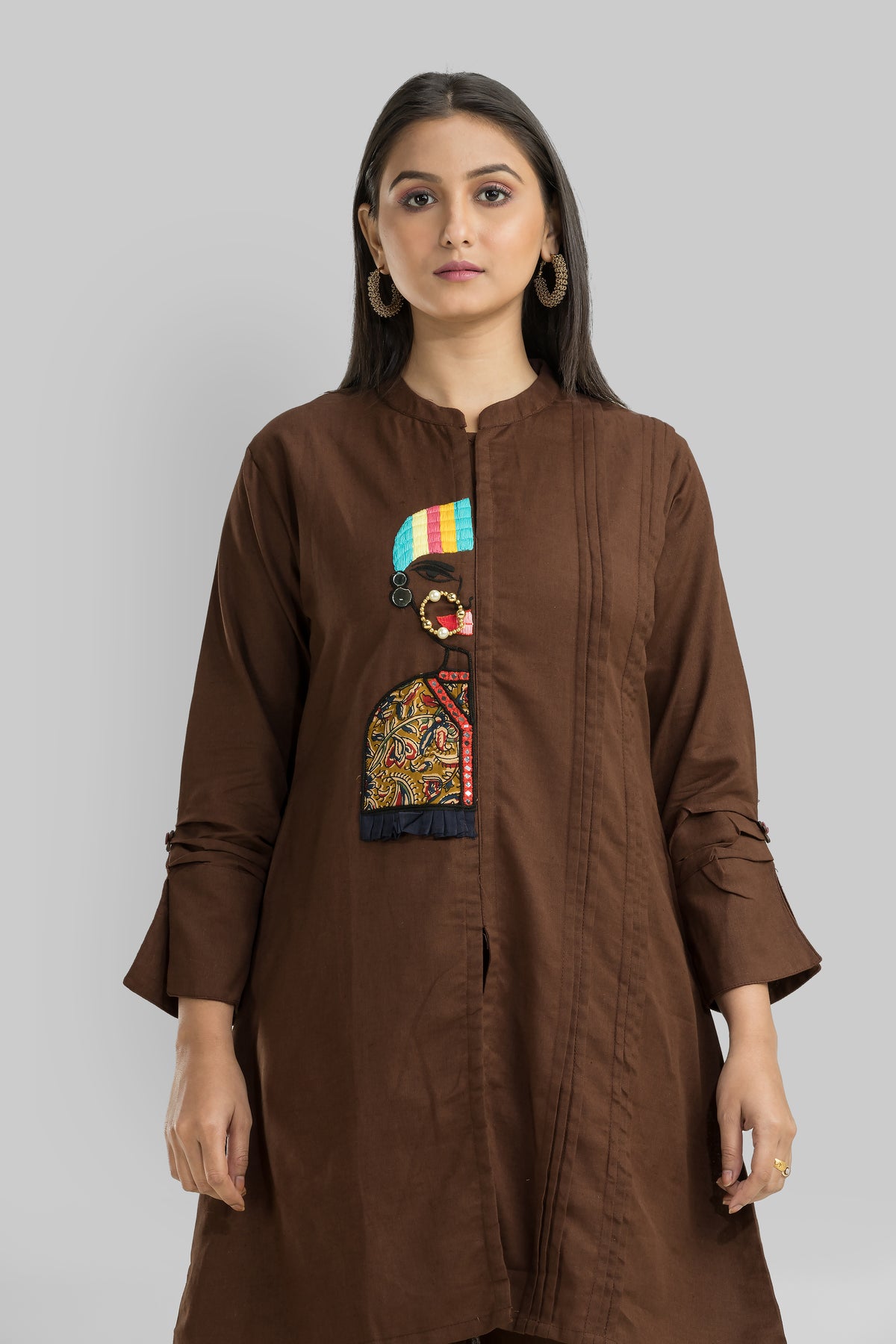 Cotton Kurta Set with Pant_Nathni