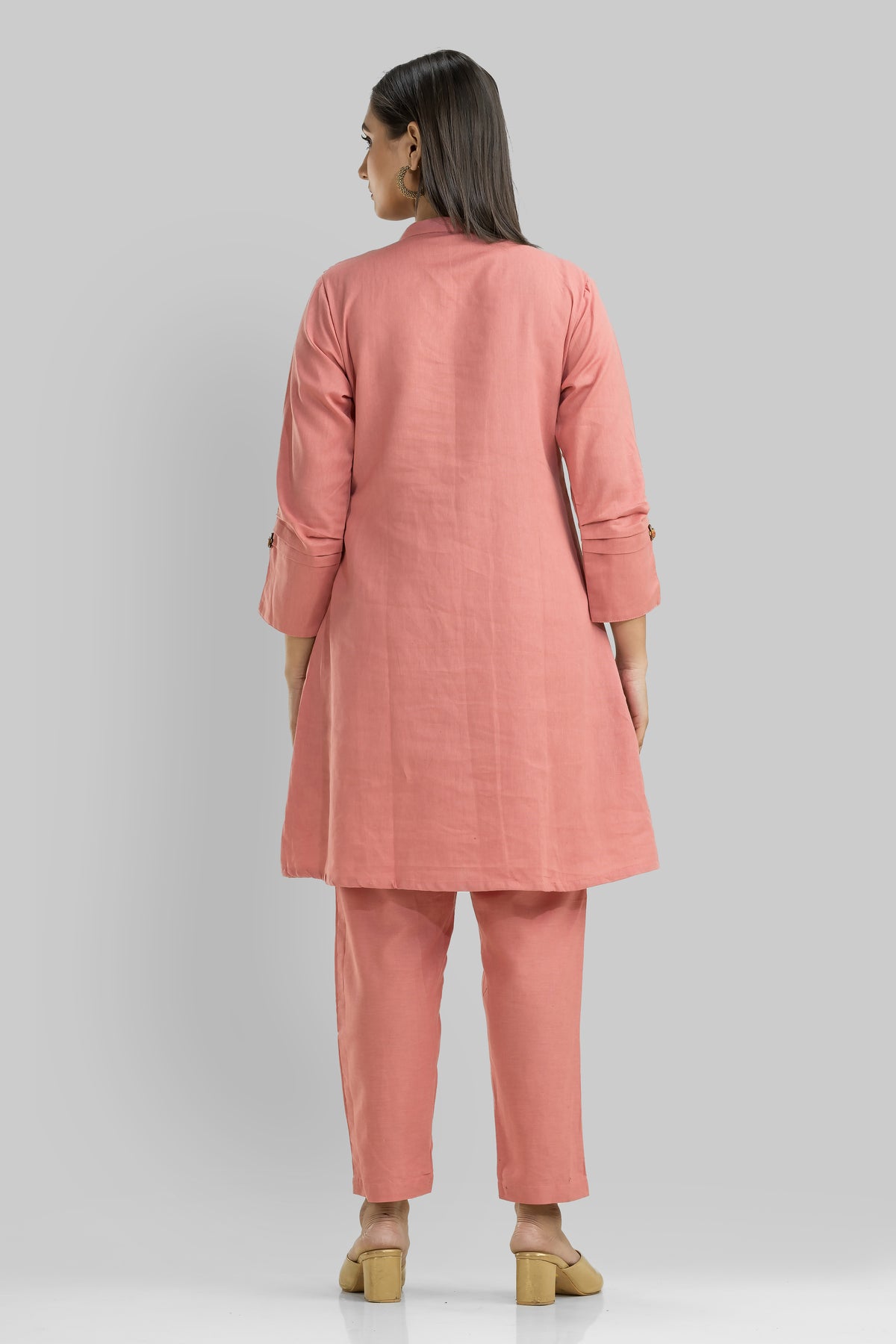 Cotton Kurta Set with Pant_Nathni