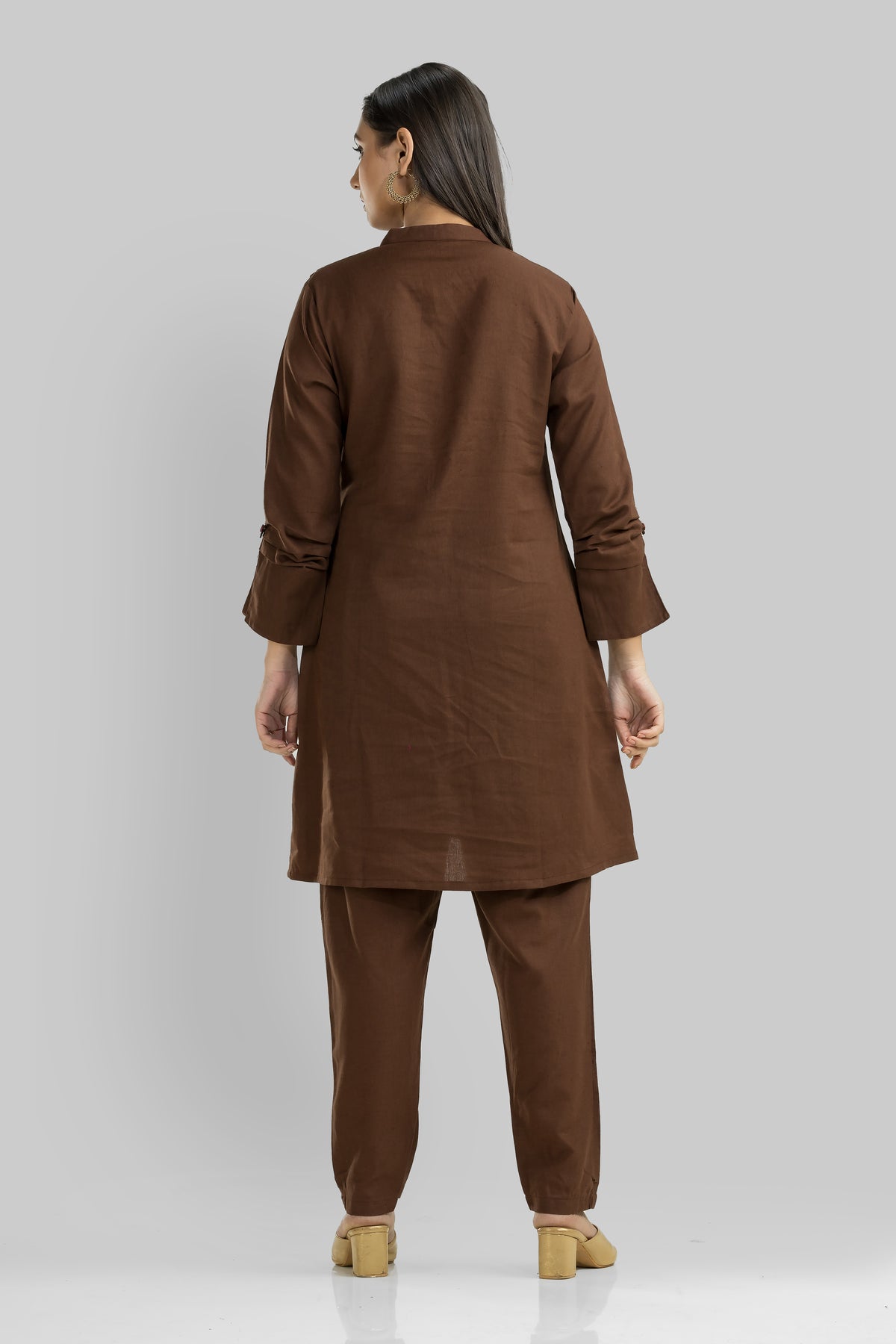 Cotton Kurta Set with Pant_Nathni