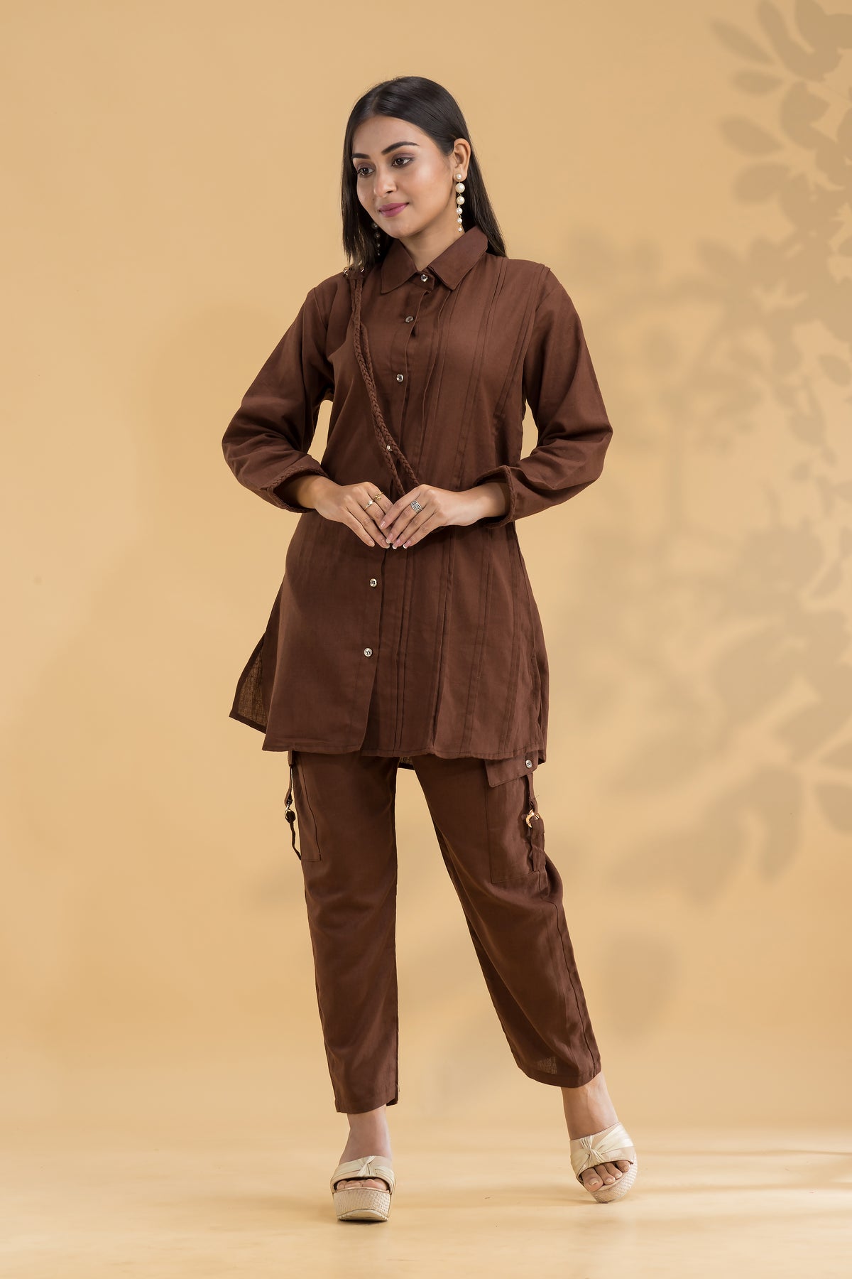 Designer Co-ord set with Sakli