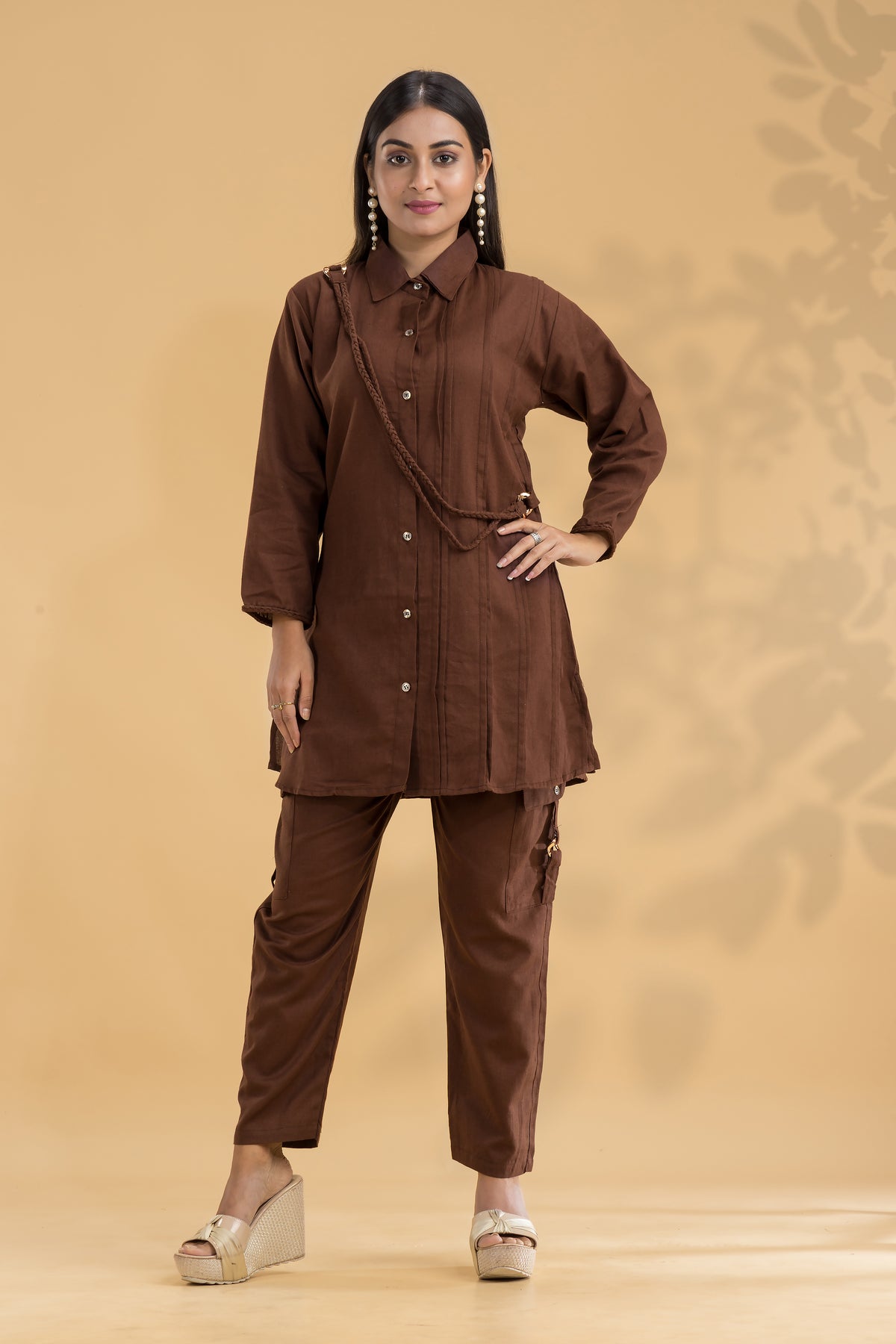 Designer Co-ord set with Sakli