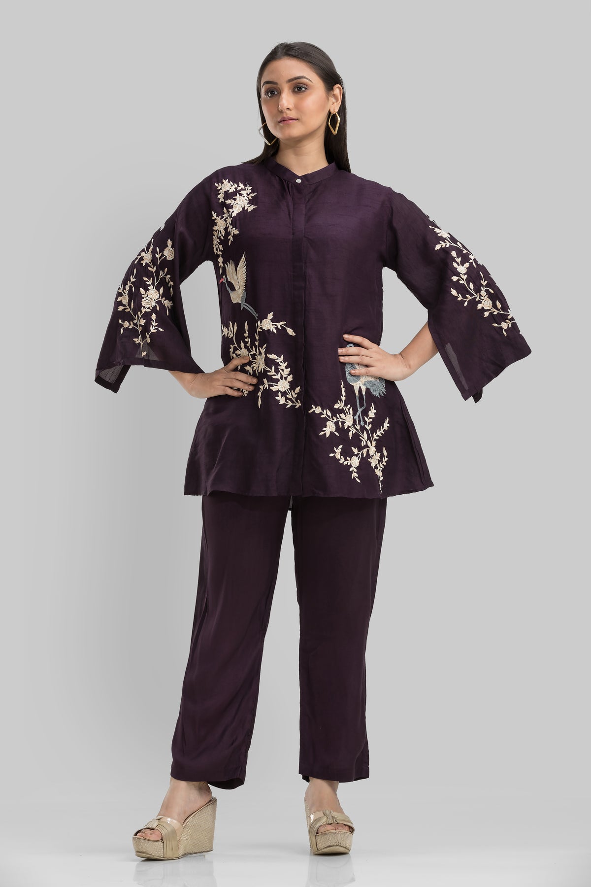 Designer Silk Co-ord Set