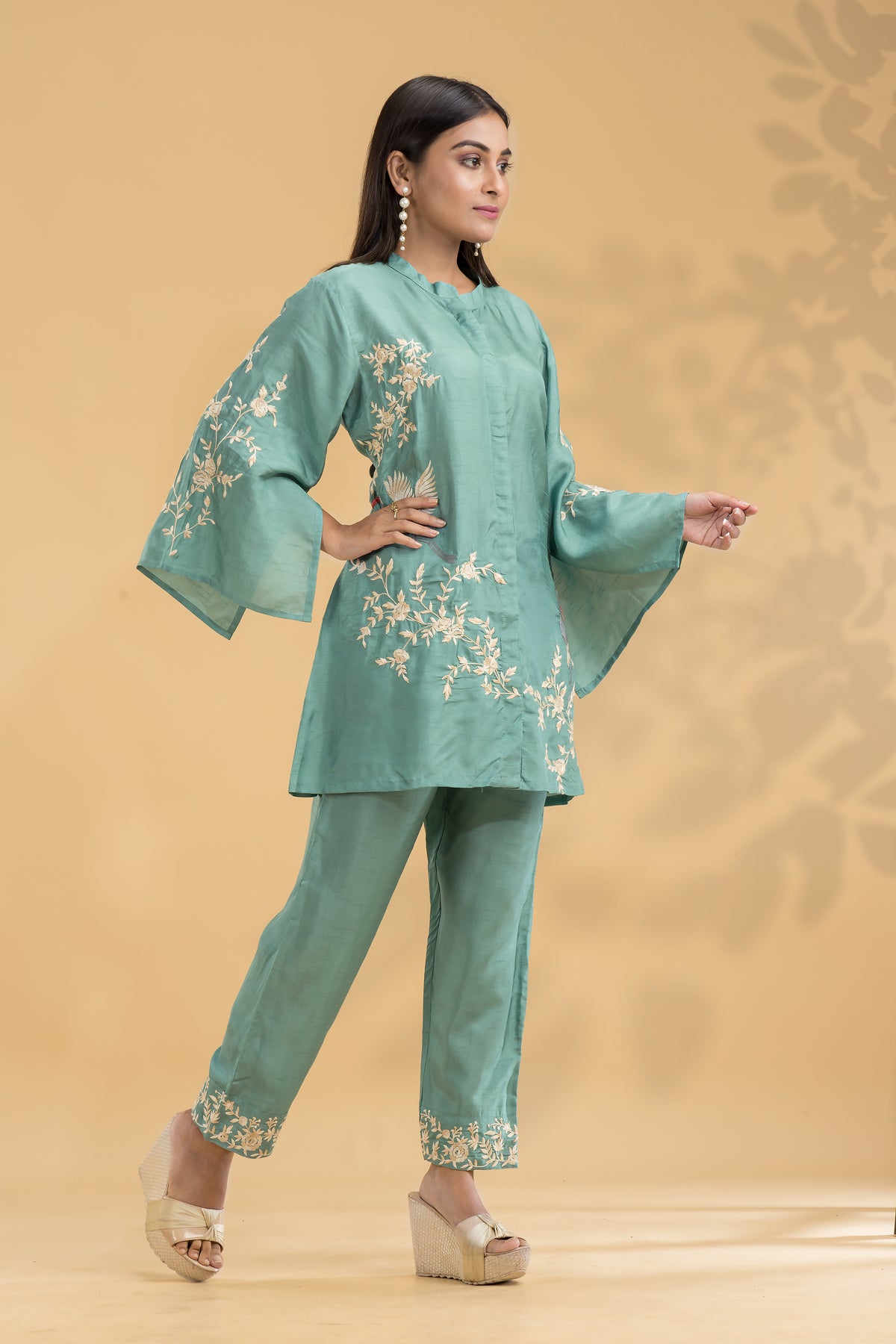 Designer Silk Co-ord Set