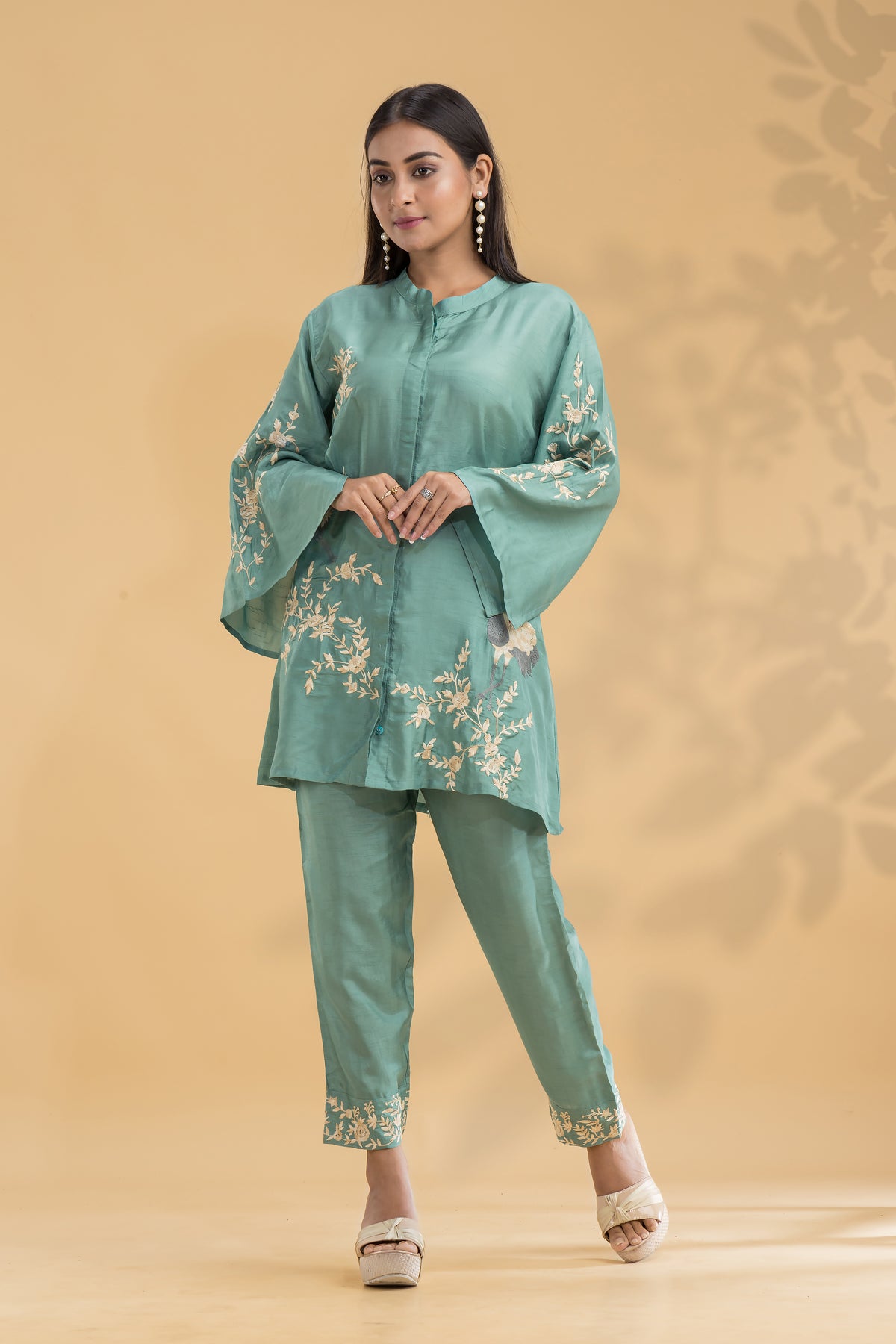 Designer Silk Co-ord Set