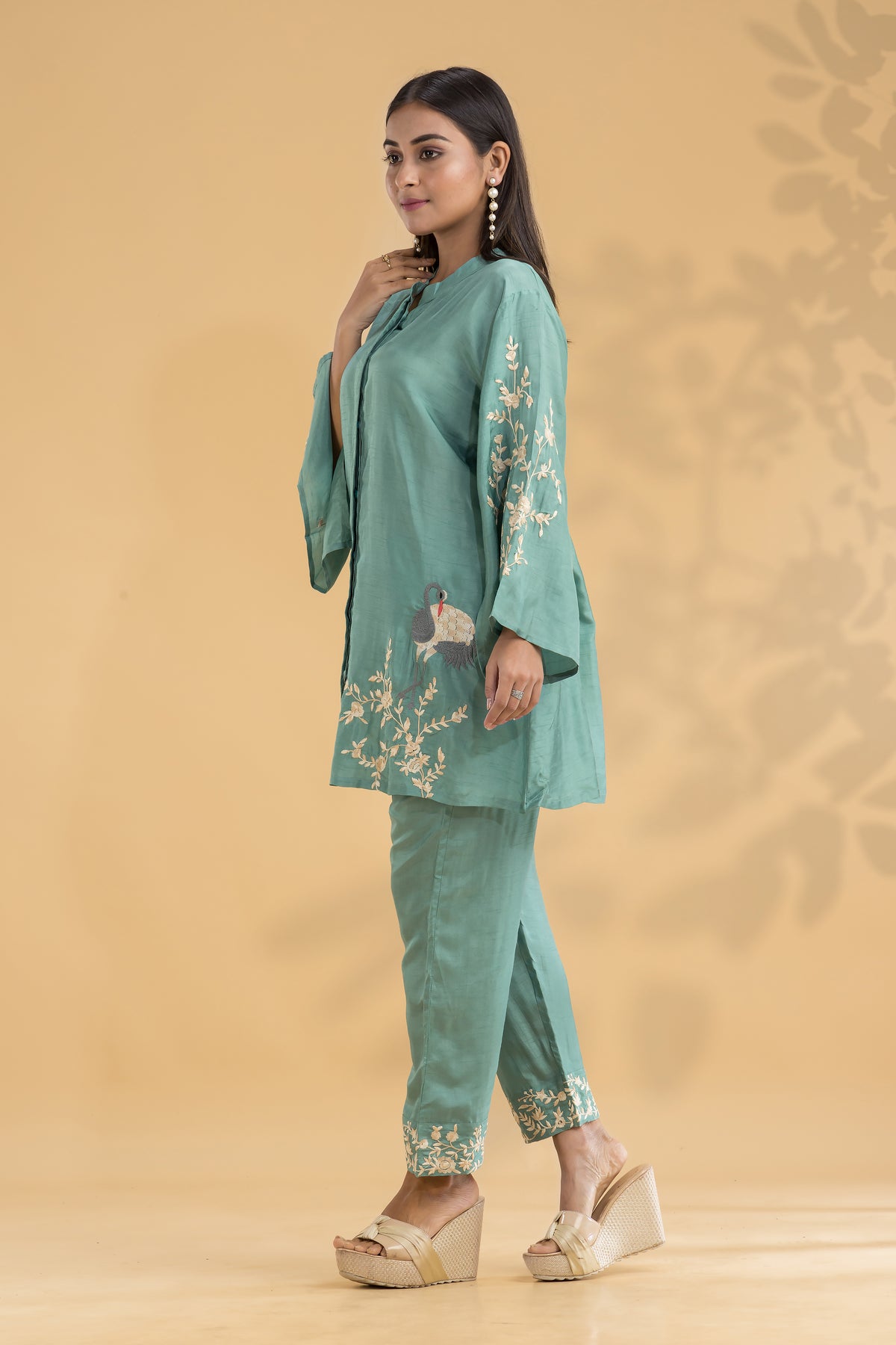 Designer Silk Co-ord Set