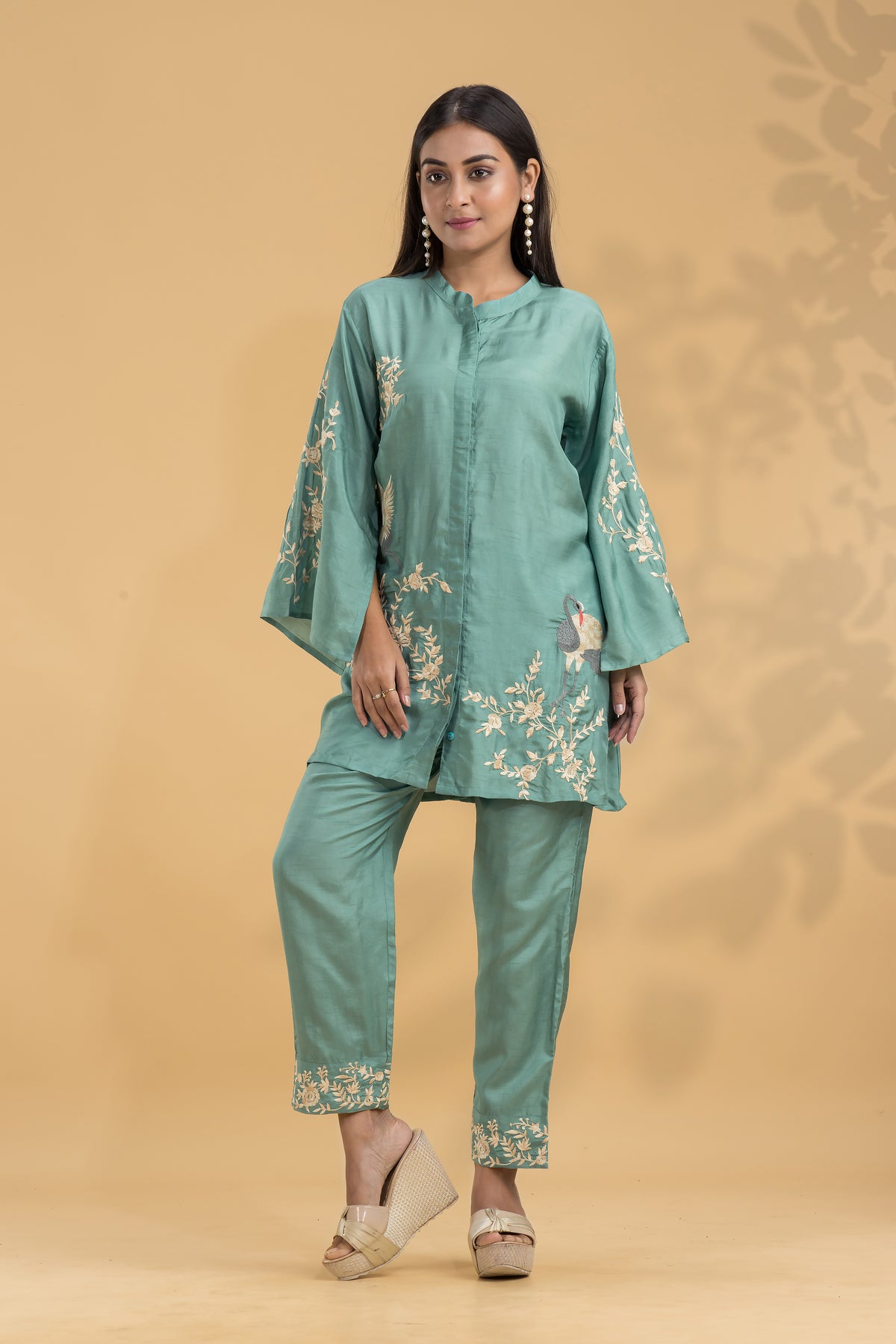 Designer Silk Co-ord Set