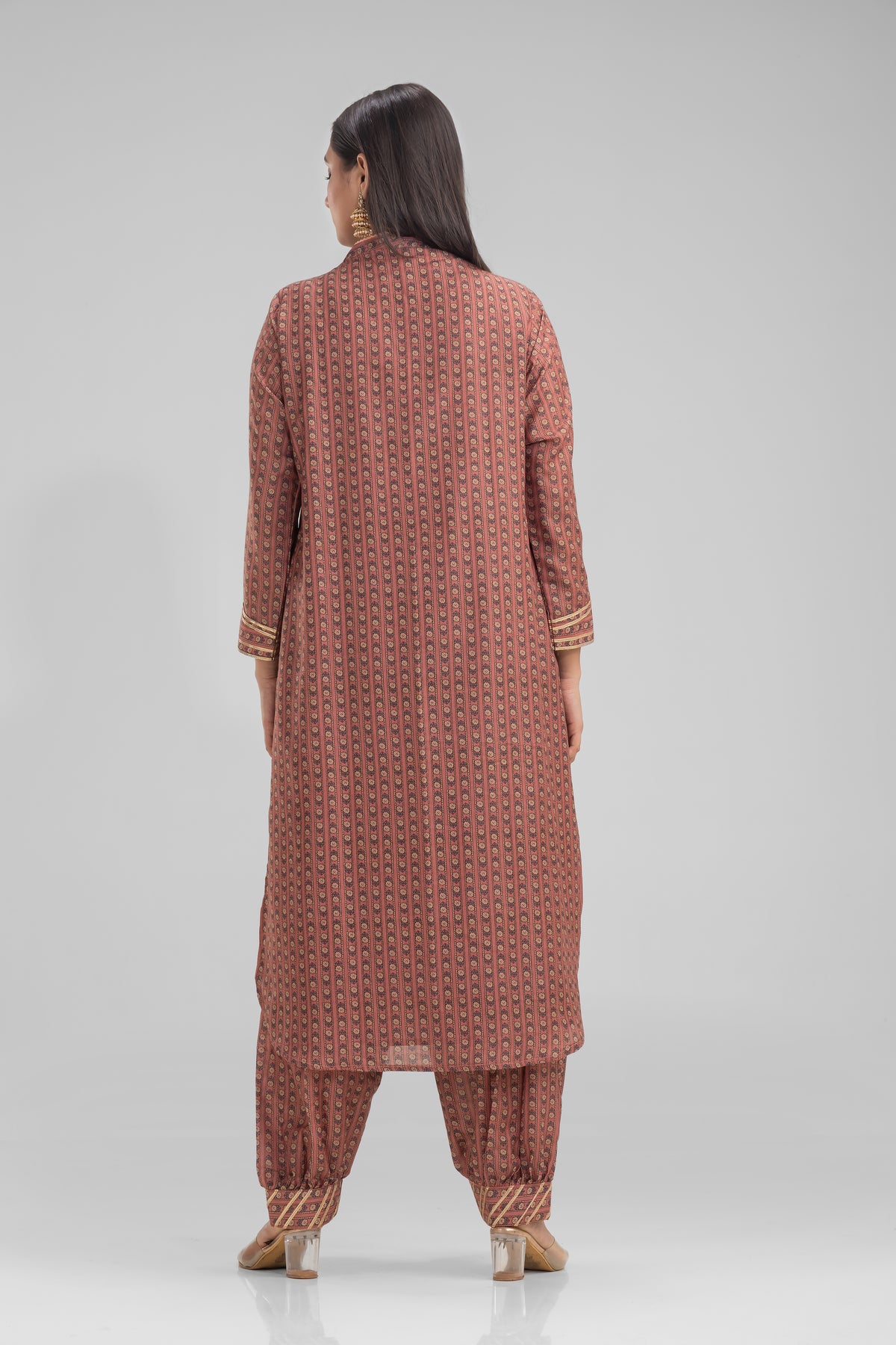 Designer Kurta-Afghani Pant set