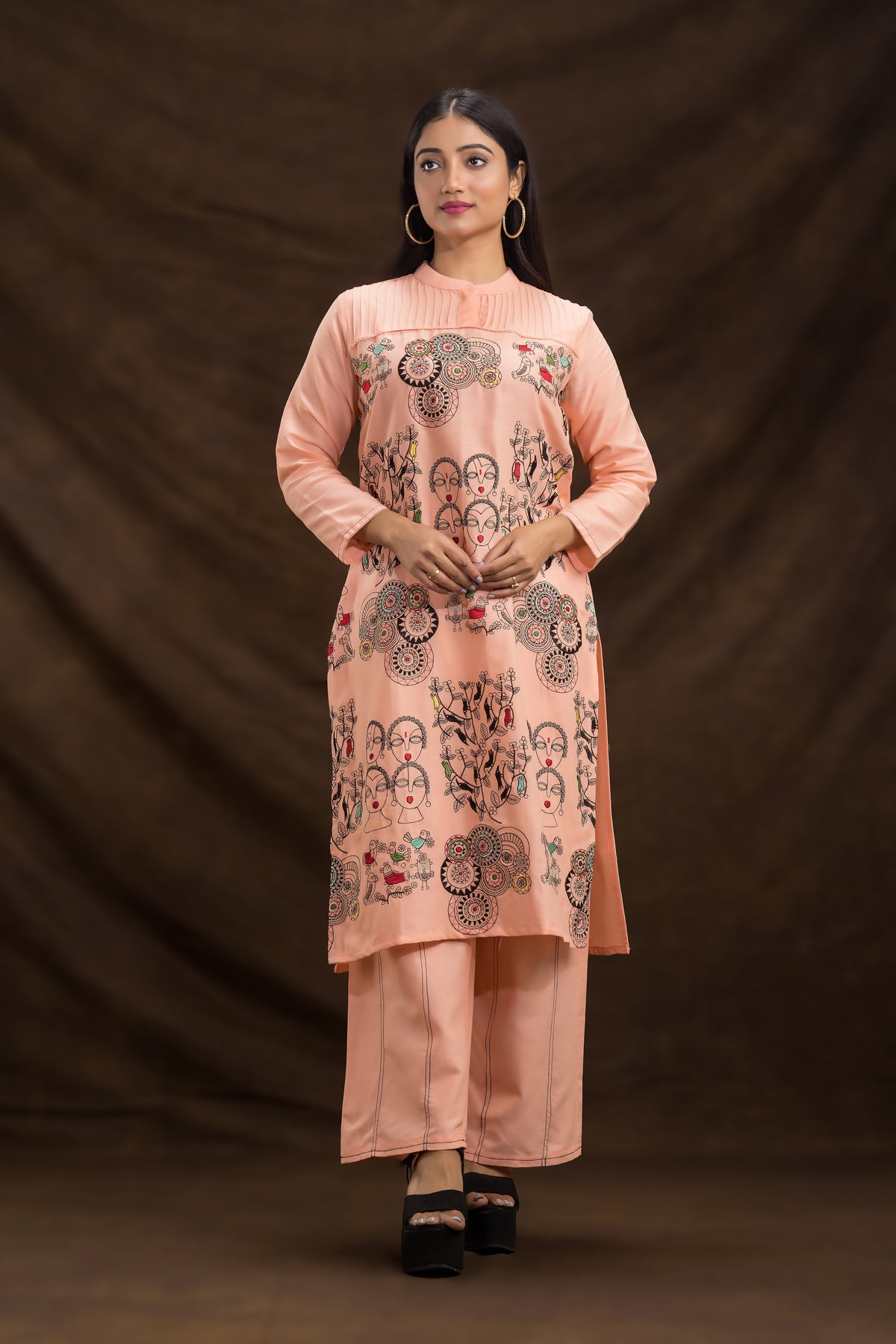 Designer Co-ord Set_Front Embroidery