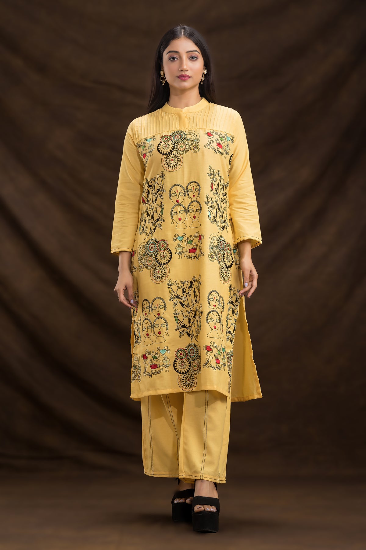 Designer Co-ord Set_Front Embroidery