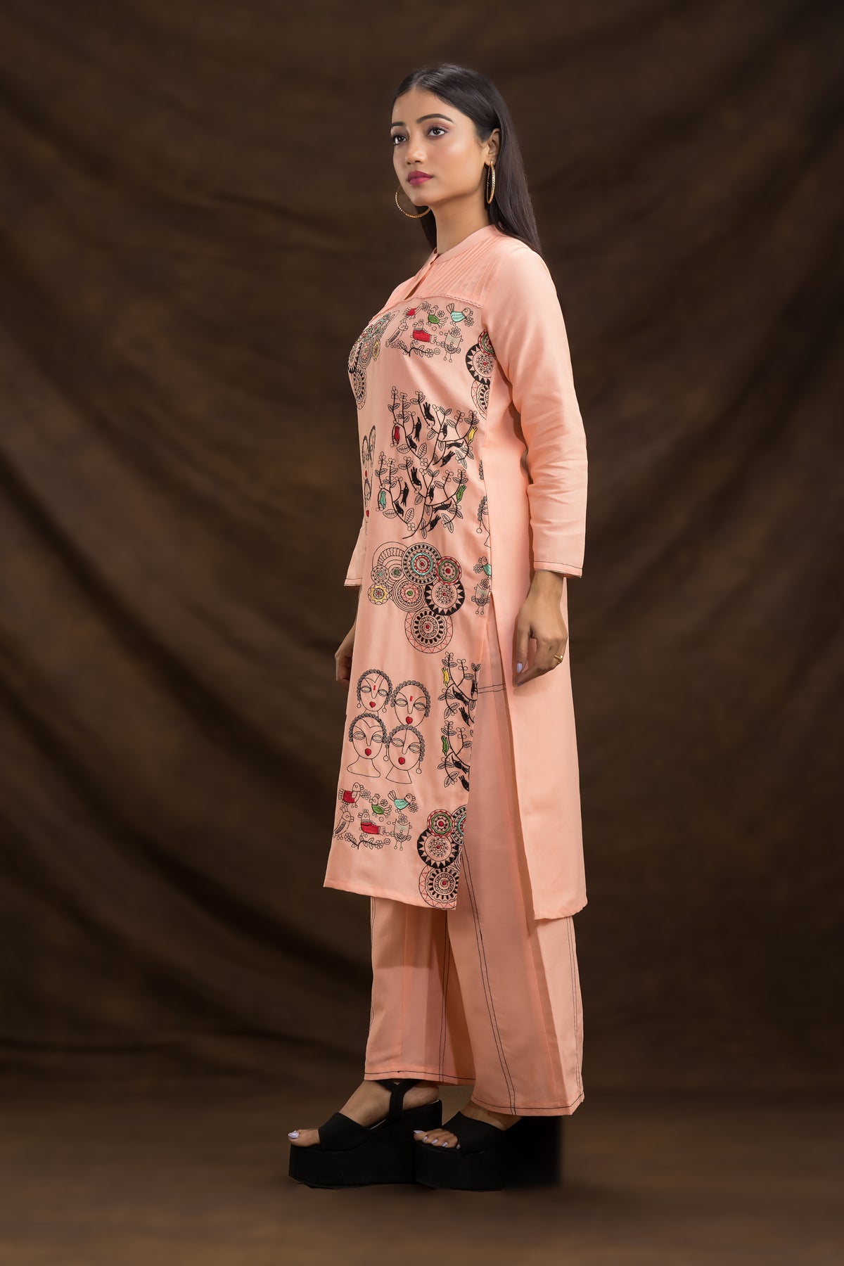 Designer Co-ord Set_Front Embroidery