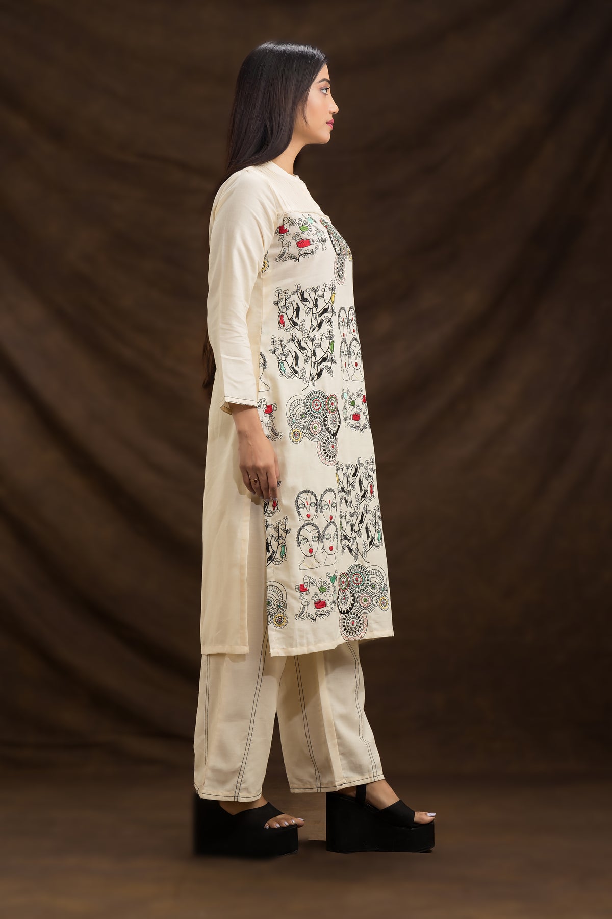 Designer Co-ord Set_Front Embroidery