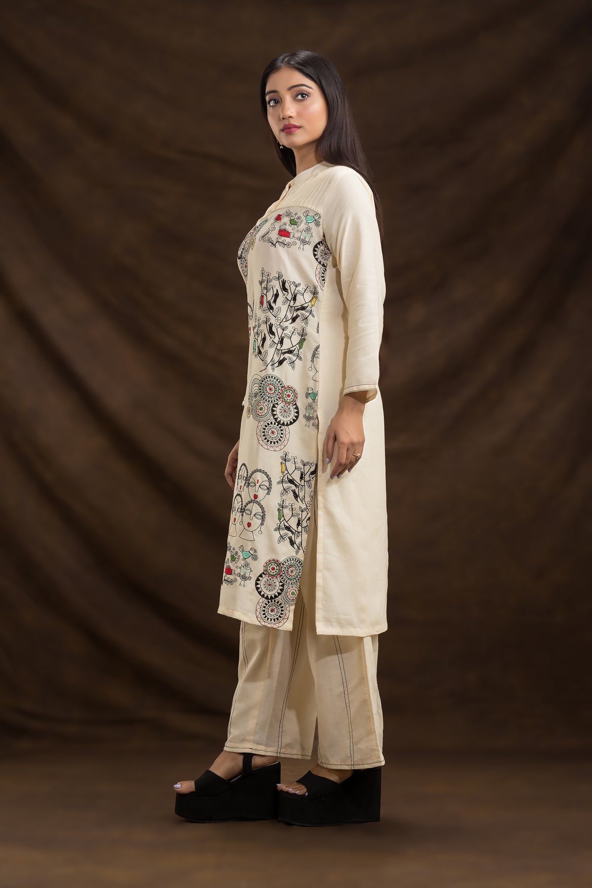 Designer Co-ord Set_Front Embroidery