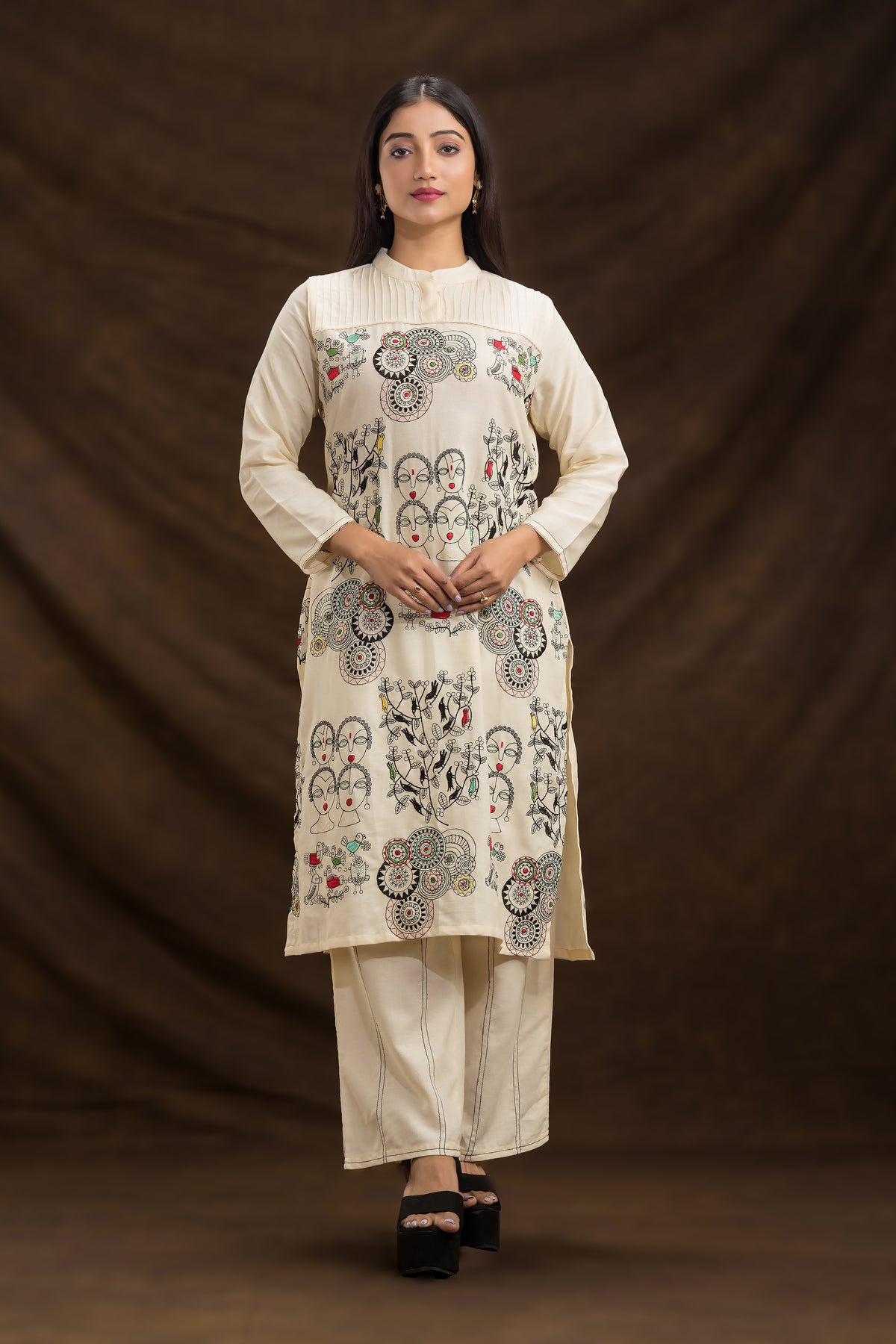 Designer Co-ord Set_Front Embroidery