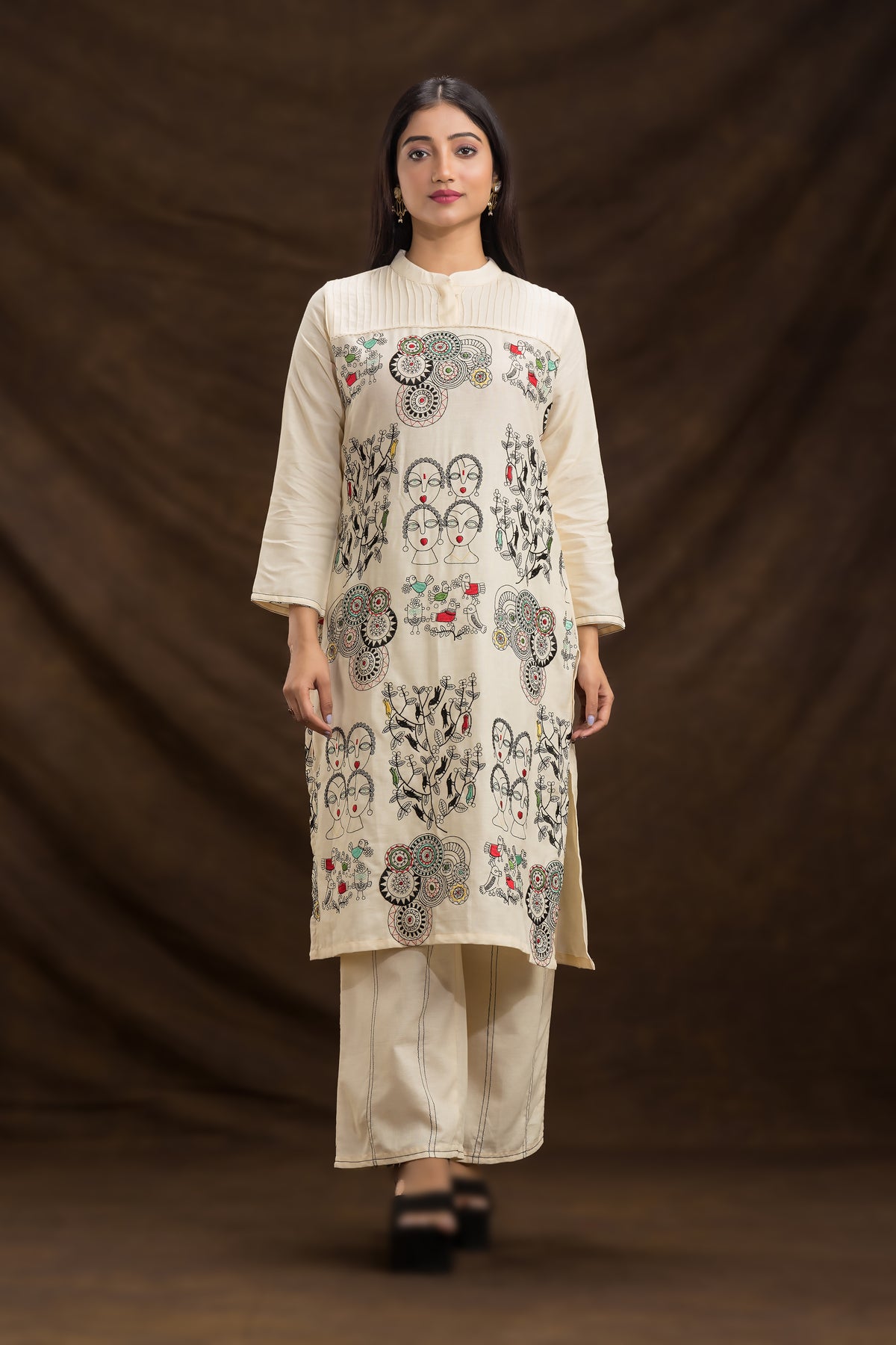 Designer Co-ord Set_Front Embroidery