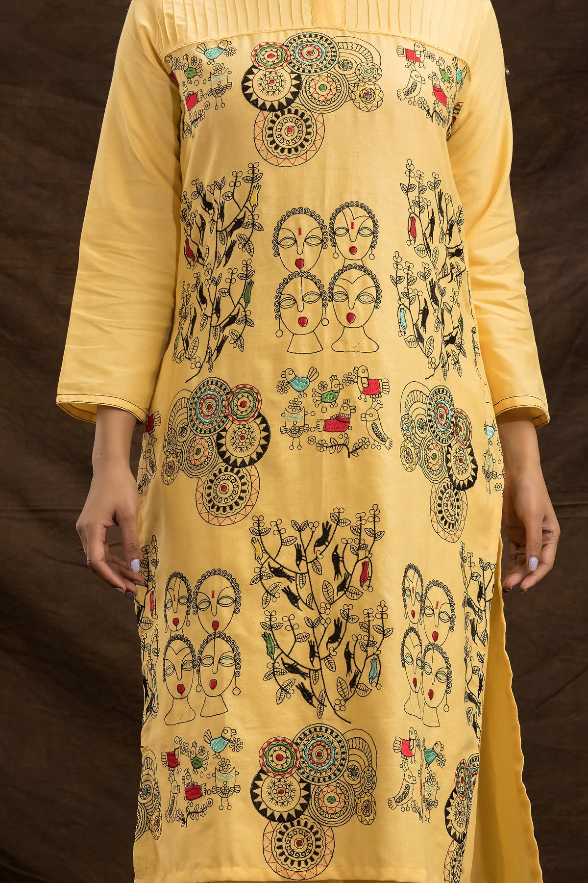 Designer Co-ord Set_Front Embroidery