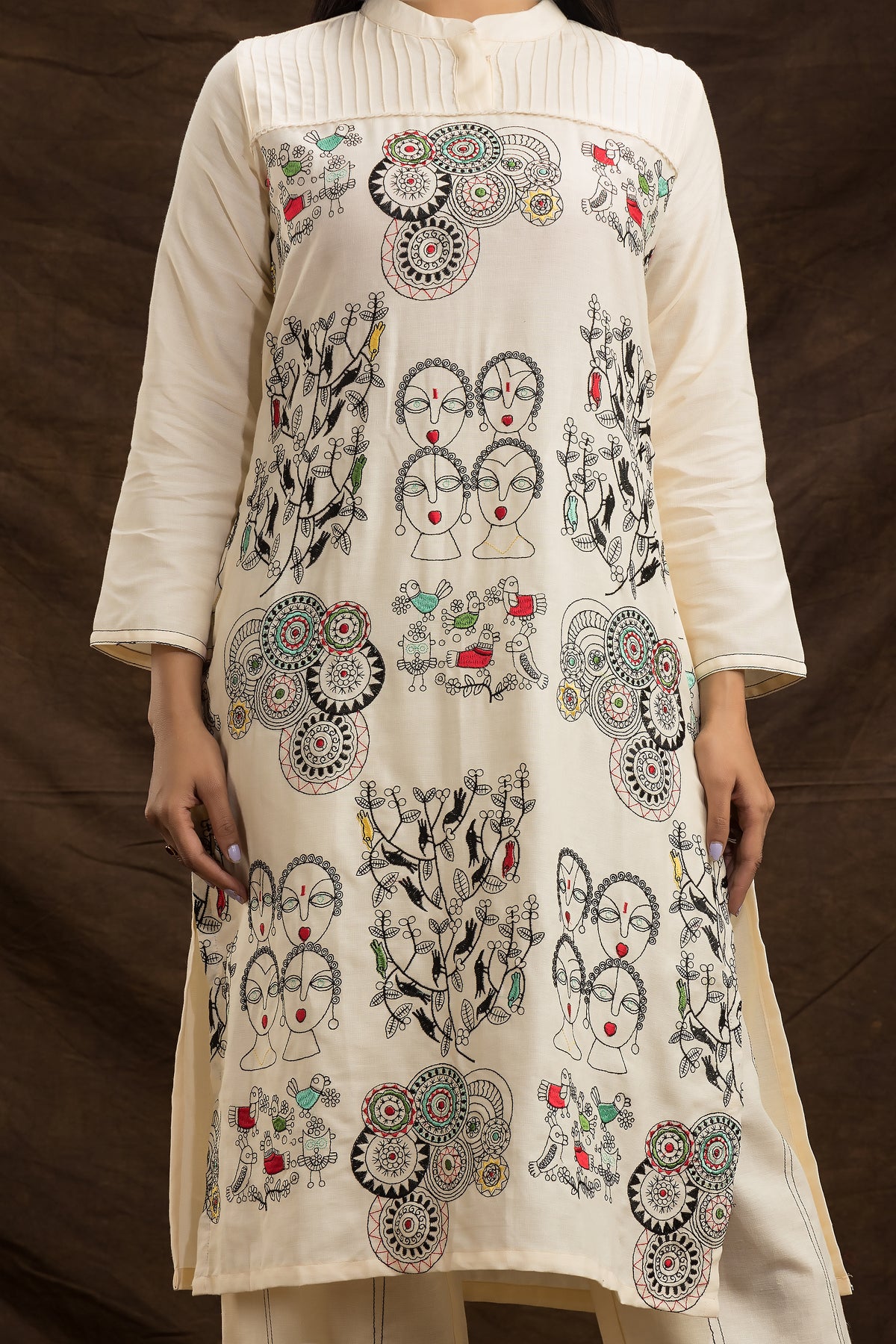 Designer Co-ord Set_Front Embroidery