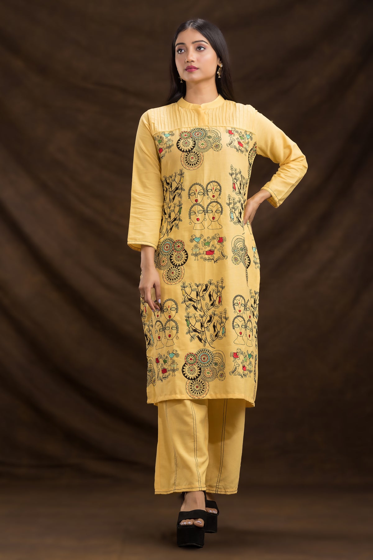 Designer Co-ord Set_Front Embroidery