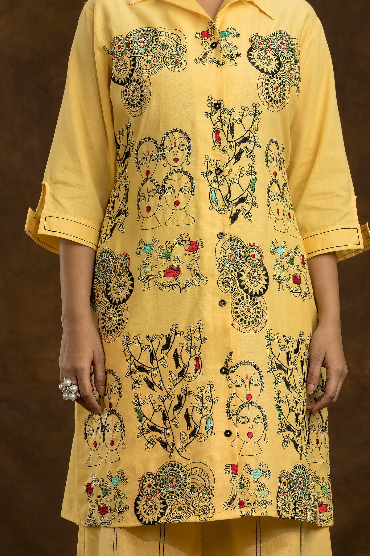 Designer Co-ord Set_Front Embroidery