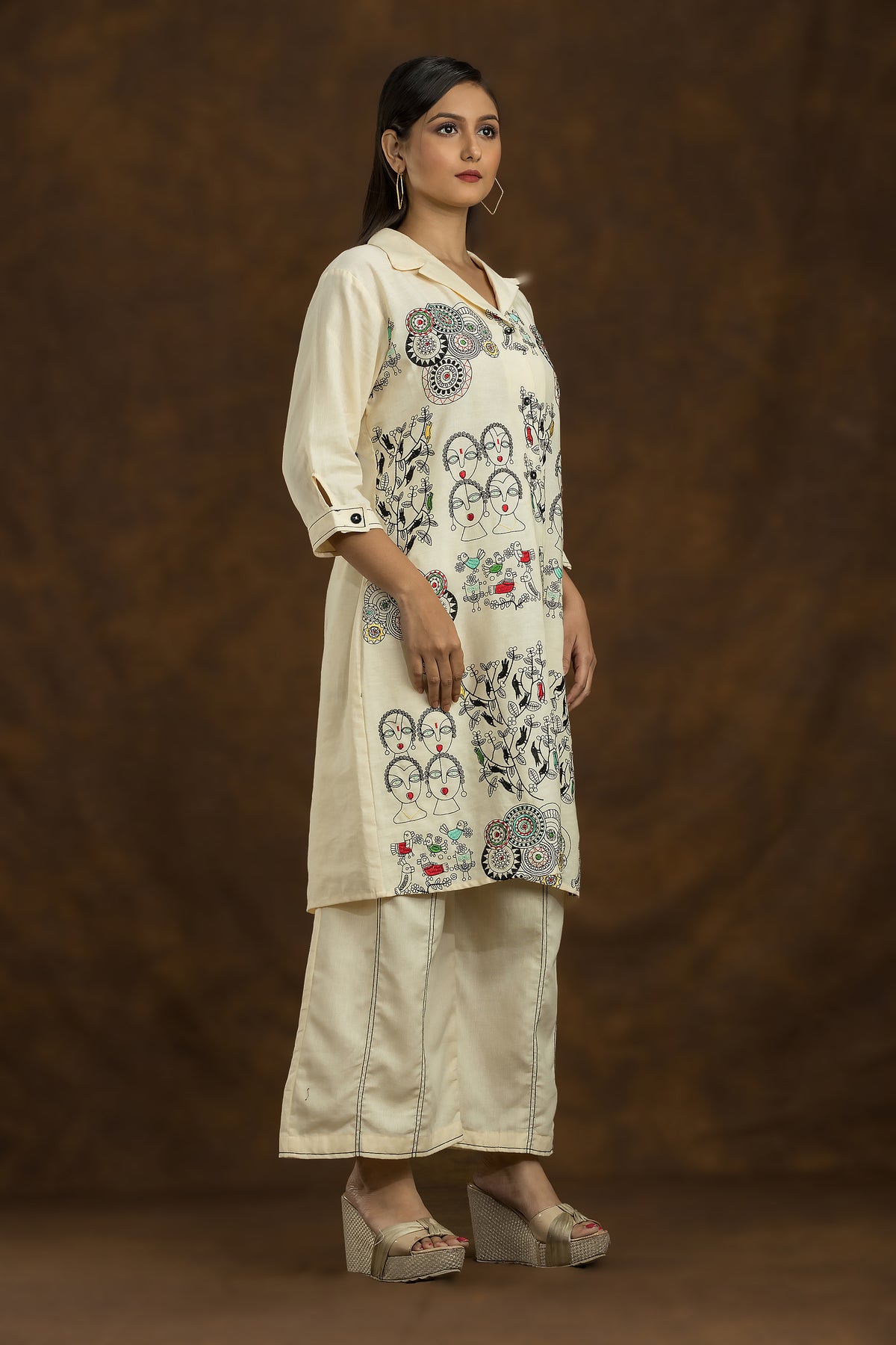 Designer Co-ord Set_Front Embroidery