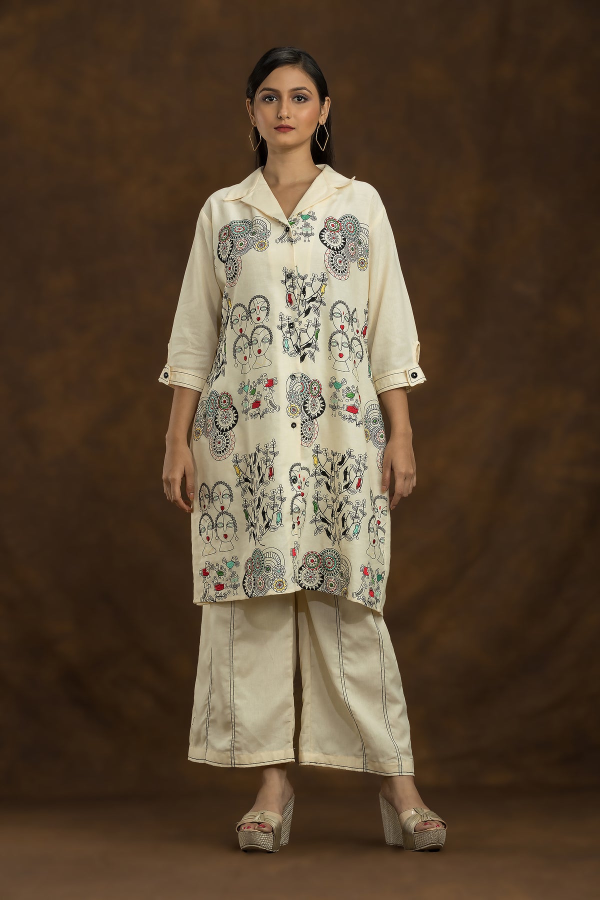 Designer Co-ord Set_Front Embroidery