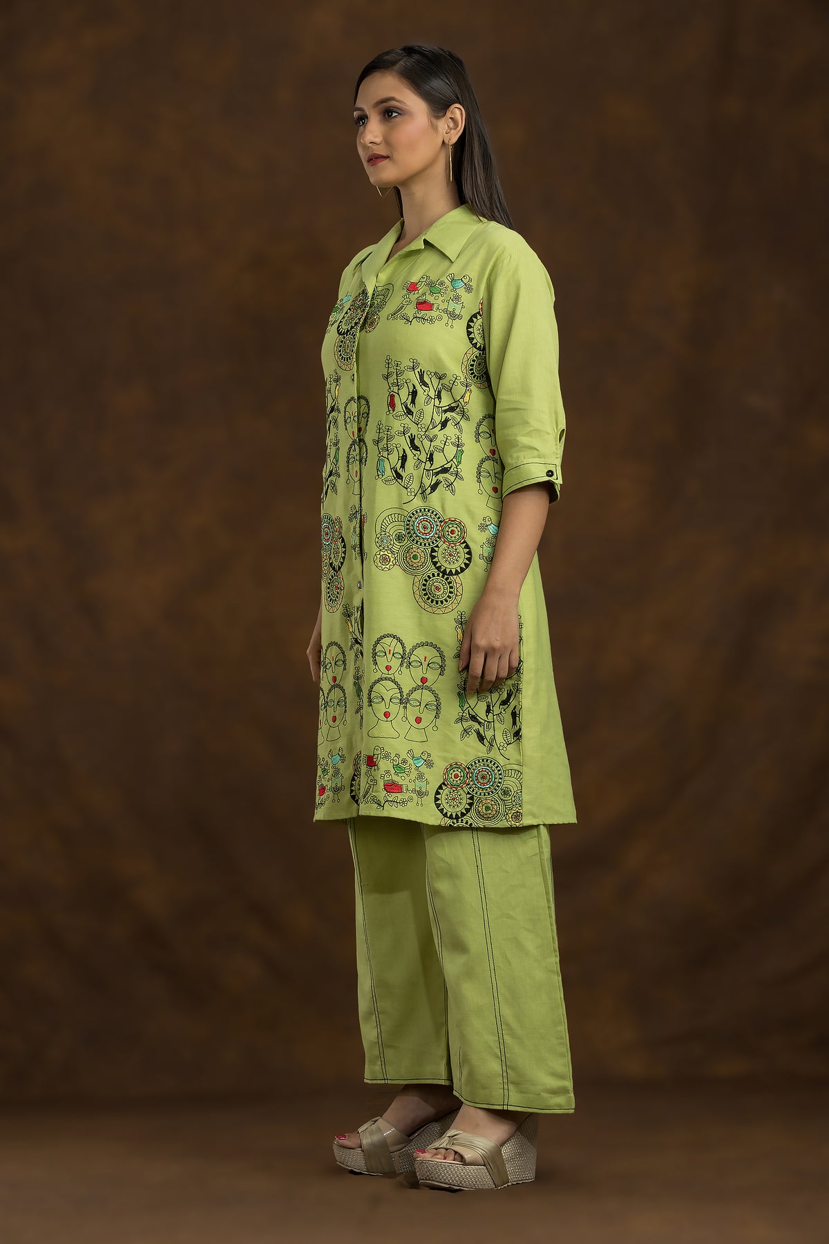 Designer Co-ord Set_Front Embroidery