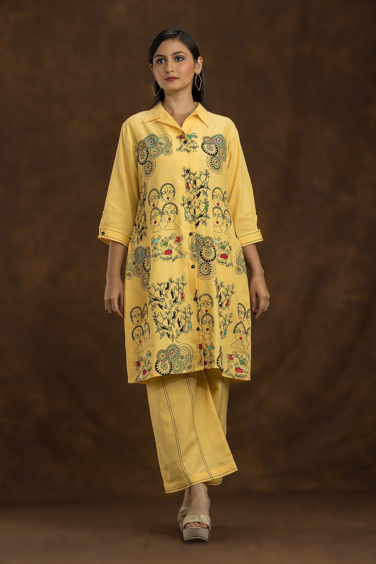 Designer Co-ord Set_Front Embroidery