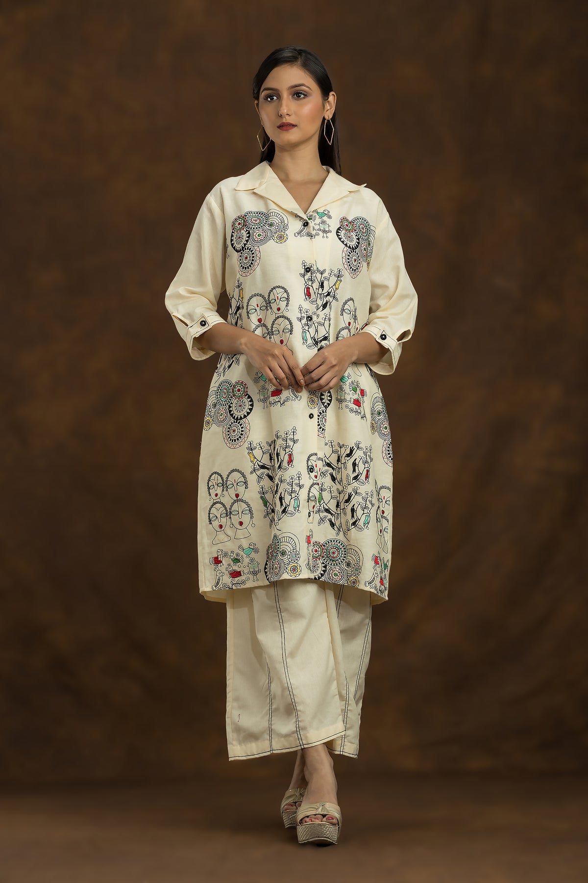 Designer Co-ord Set_Front Embroidery