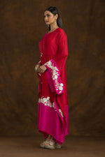 Machine Embroidered Kaftan Dress