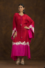 Machine Embroidered Kaftan Dress