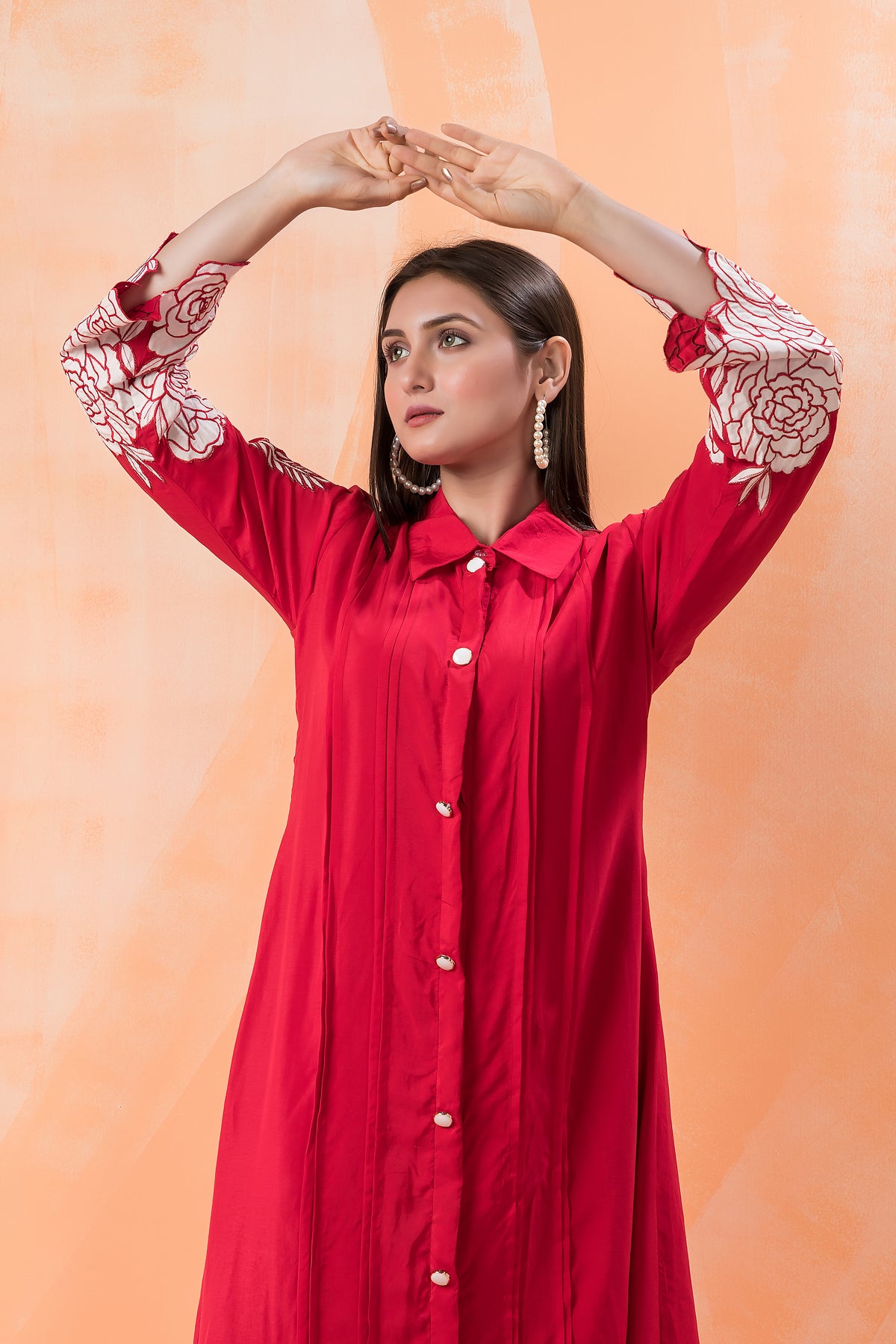 Designer Kurta Set Applique work