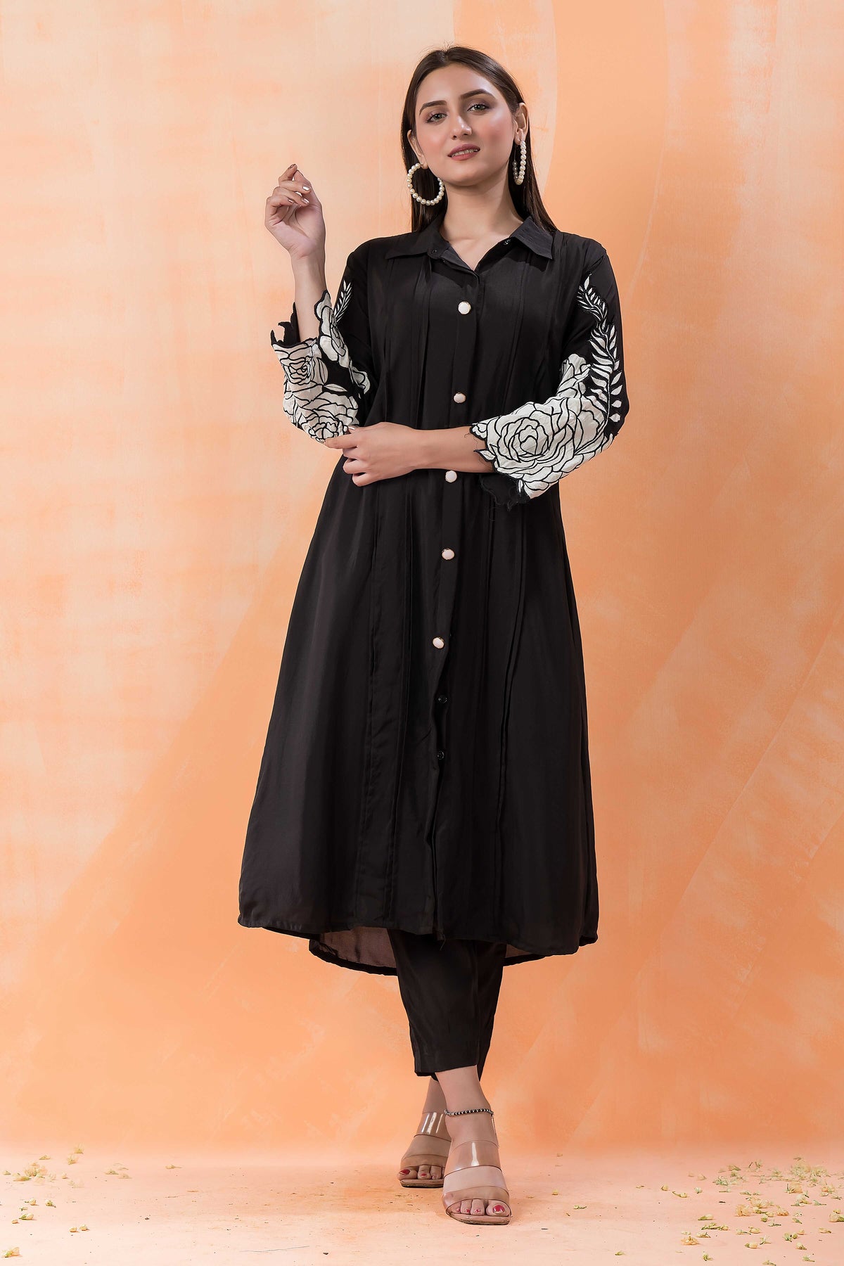 Designer Kurta Set Applique work