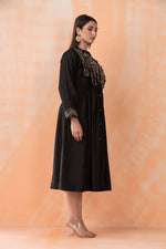 Designer Dress with Yoke work