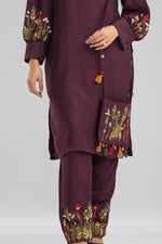 Sacred Suta Designer Kurta-Pant set with Bag