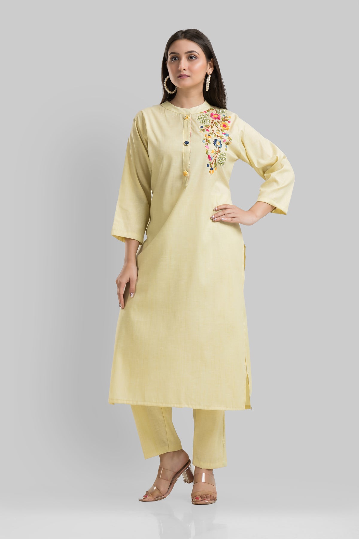 Designer Kurta-Pant Set