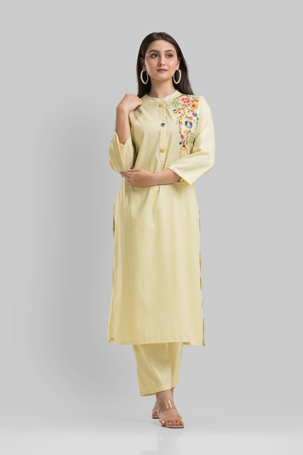 Designer Kurta-Pant Set