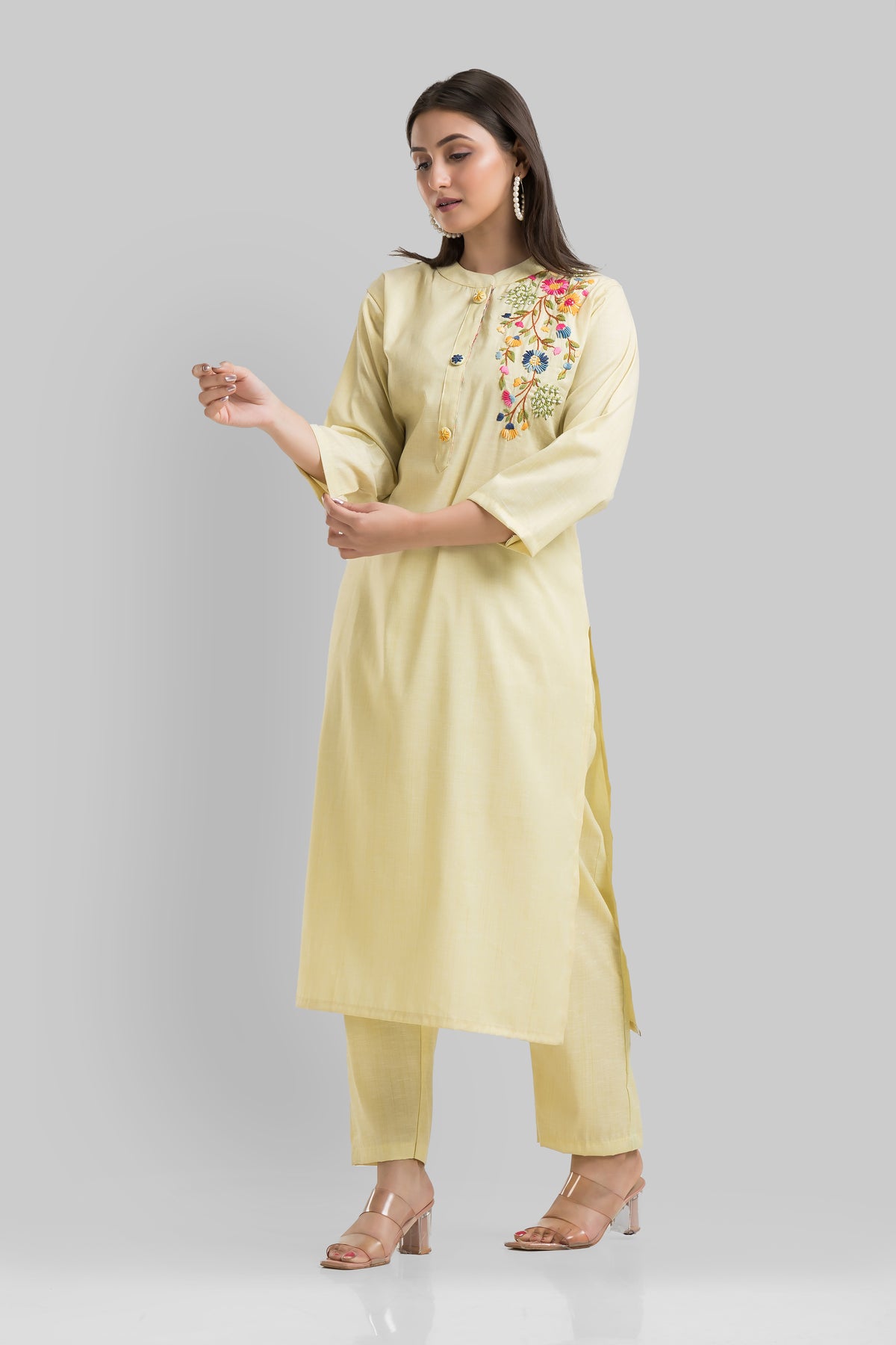 Designer Kurta-Pant Set