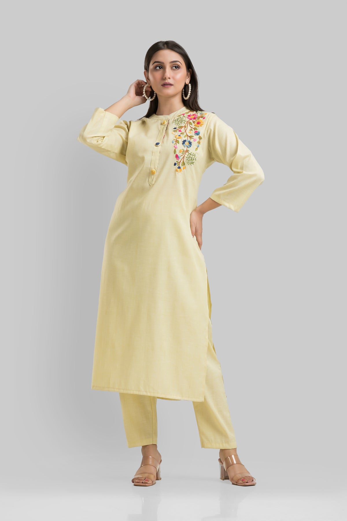 Designer Kurta-Pant Set