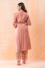 Designer Collared Kurta Set