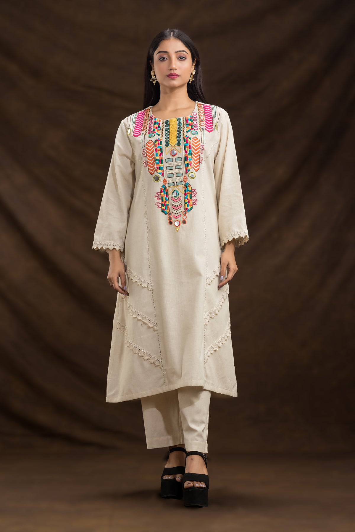 Designer Kurta Pant Set