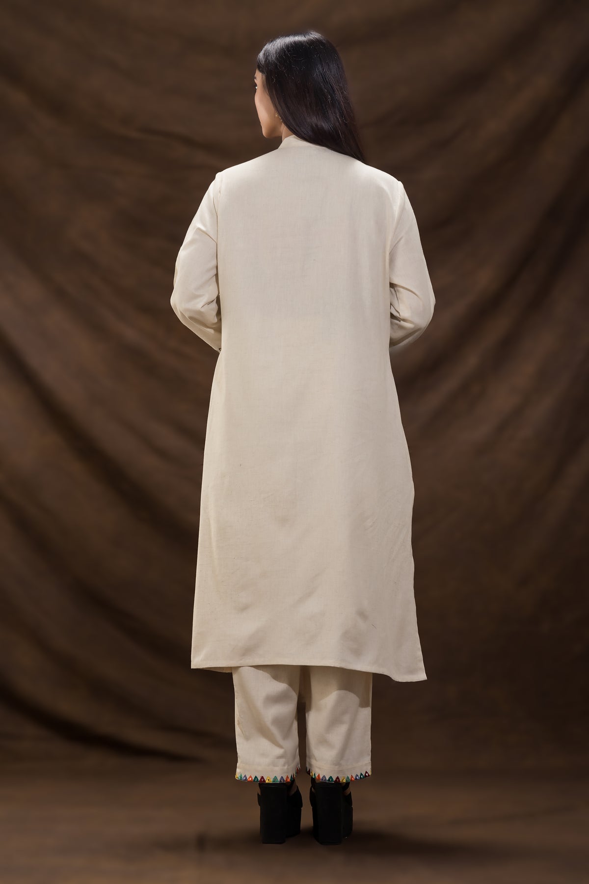 Sacred Suta Designer Kurta Pant Set