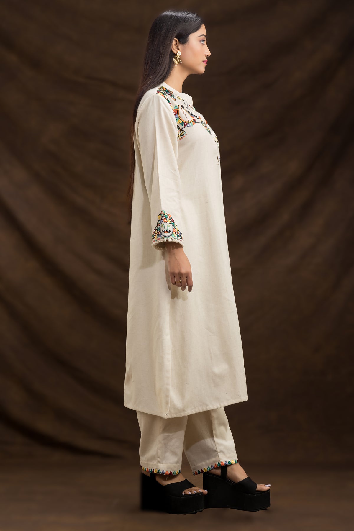 Sacred Suta Designer Kurta Pant Set