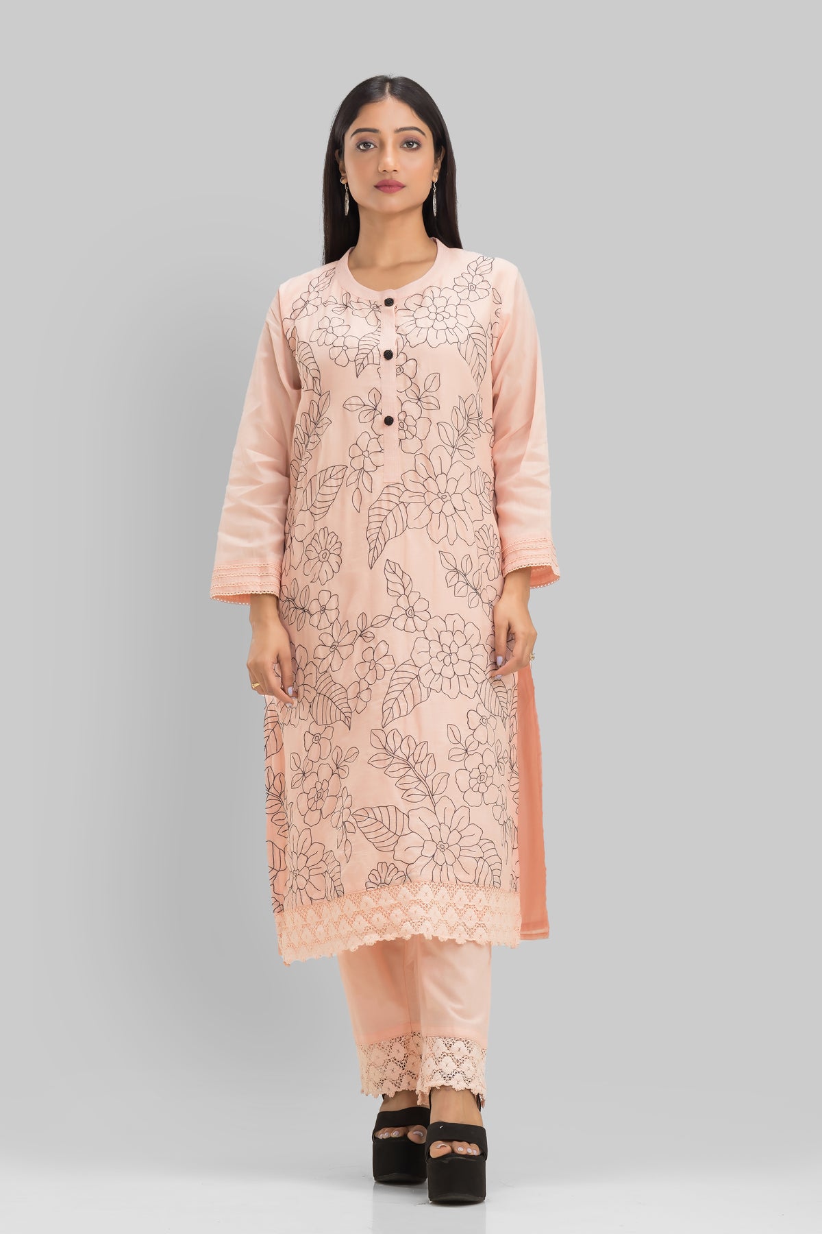 Designer Kurta-Pant Set