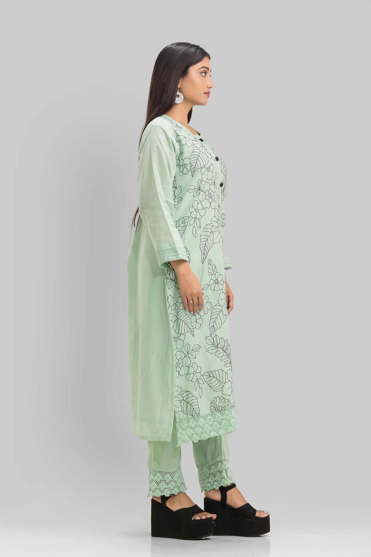 Designer Kurta-Pant Set