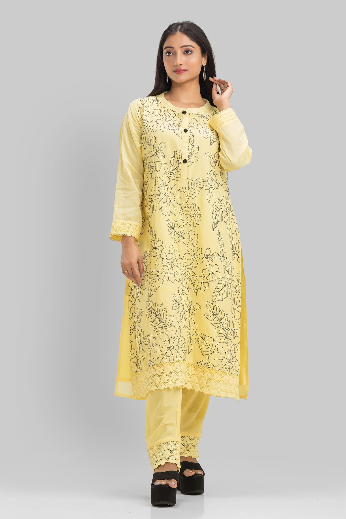 Designer Kurta-Pant Set