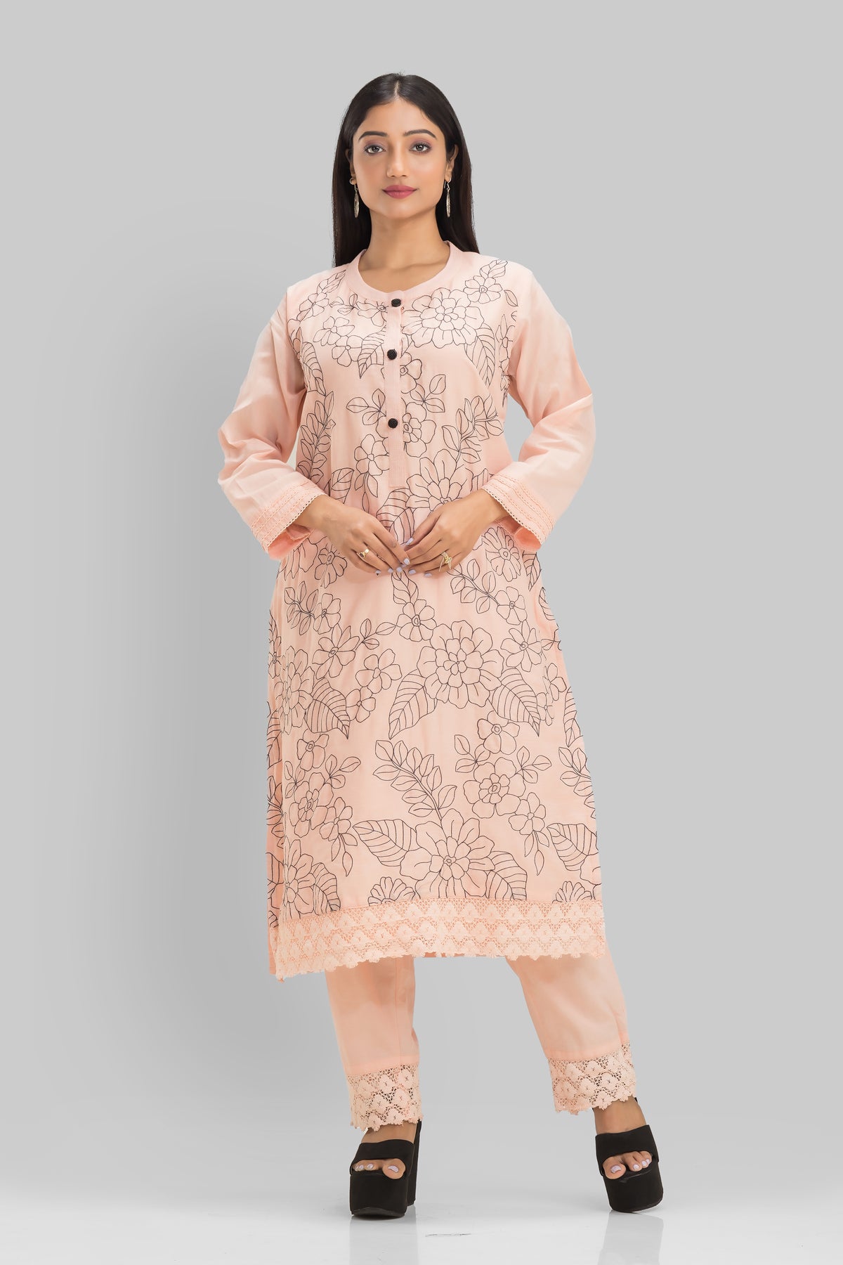 Designer Kurta-Pant Set