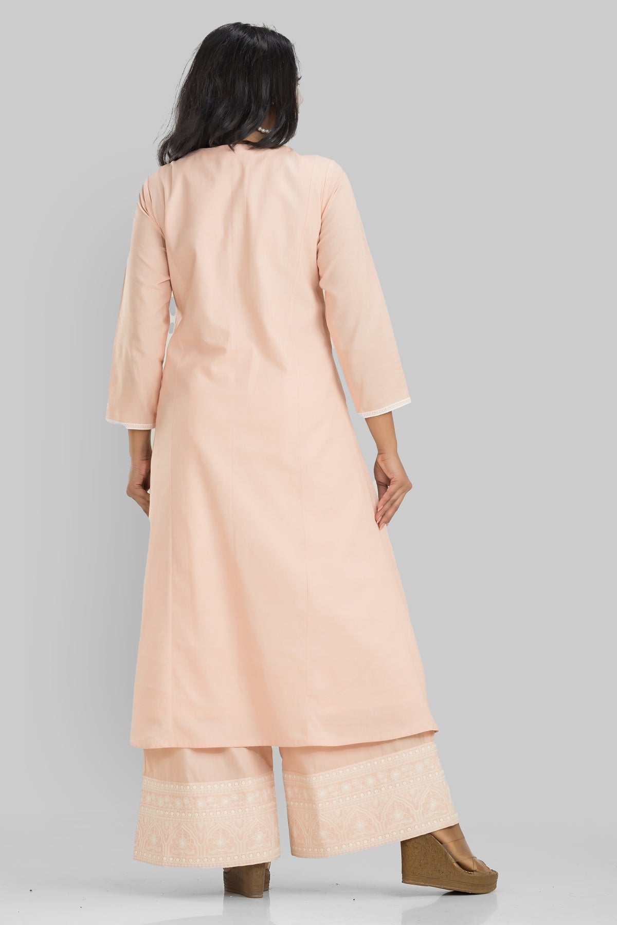 Sacred Suta Designer Kurta-Palazo Pant Set