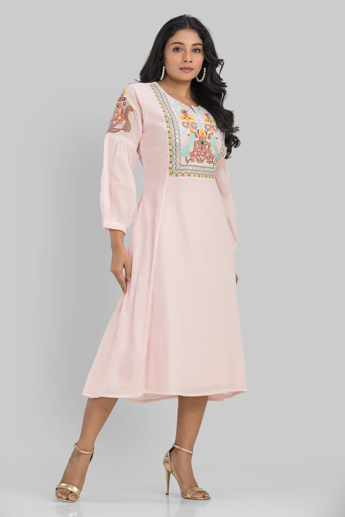 Sacred Suta Mulmul Designer Dress