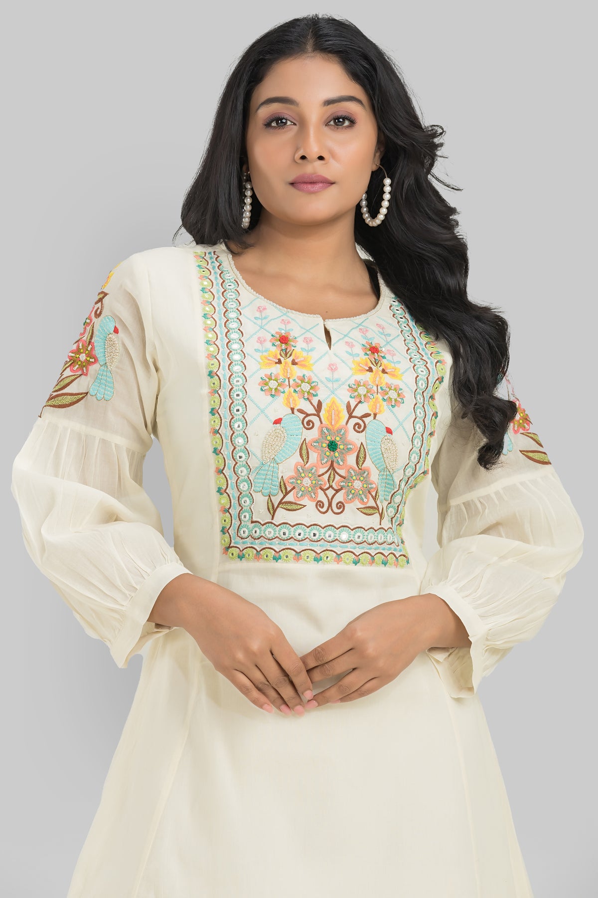 Sacred Suta Mulmul Designer Dress